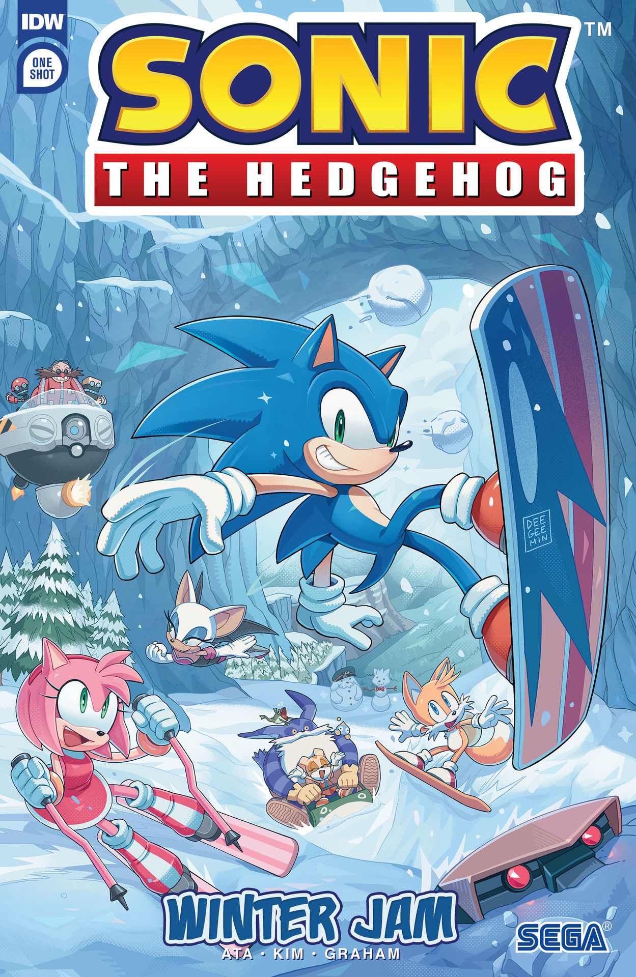Read online Sonic the Hedgehog: Winter Jam comic -  Issue # Full - 1