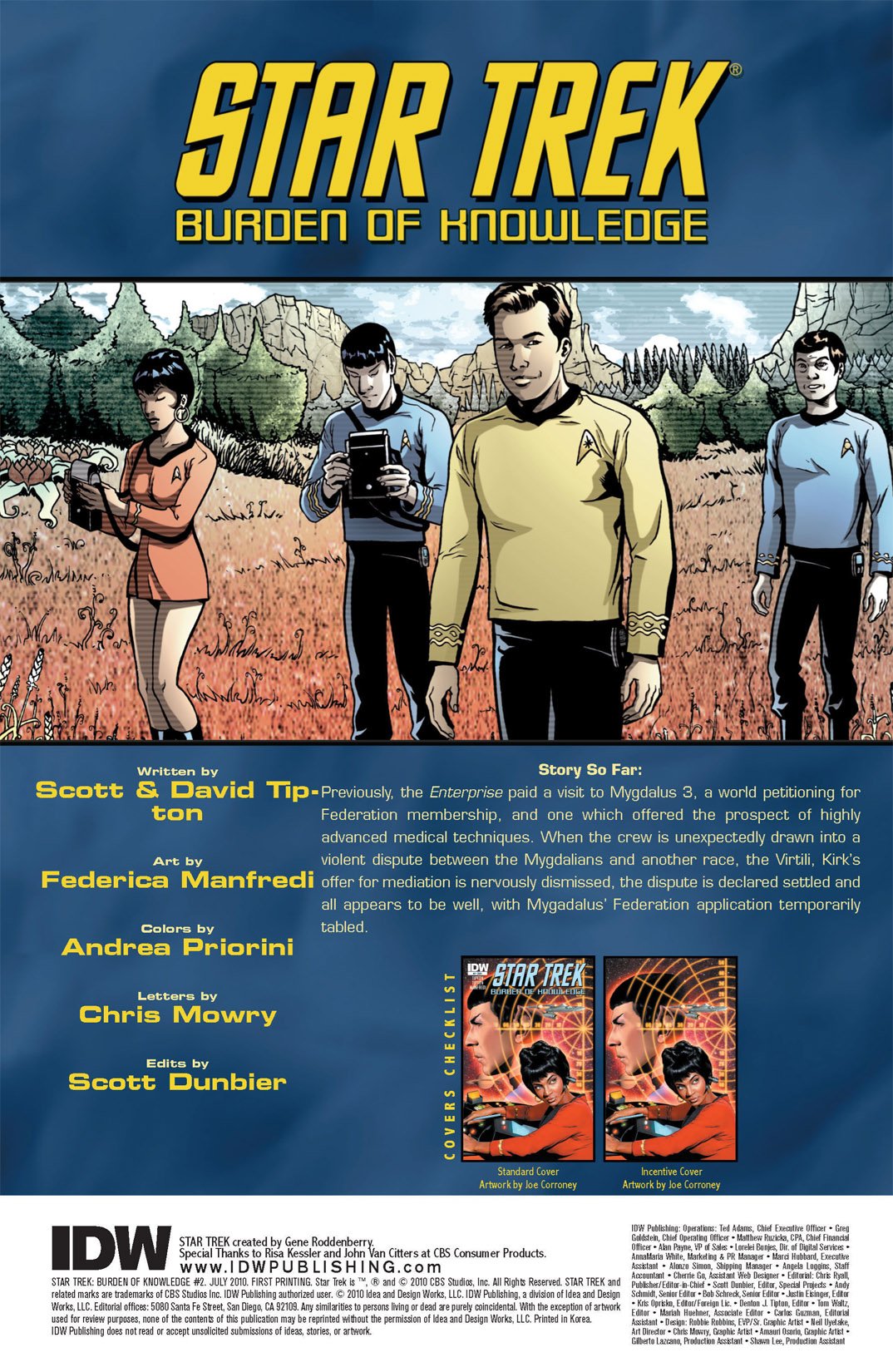 Read online Star Trek: Burden of Knowledge comic -  Issue #2 - 3