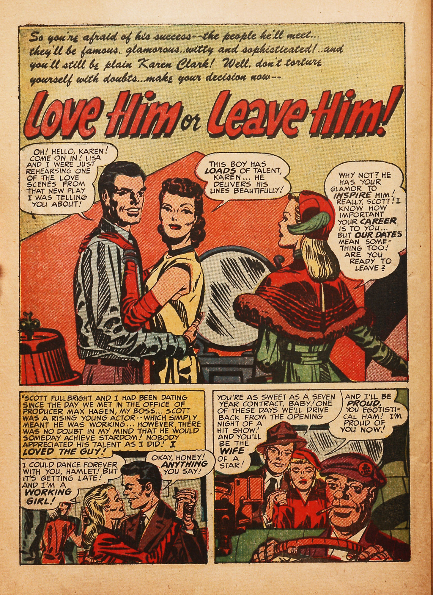 Read online Young Love (1949) comic -  Issue #7 - 32