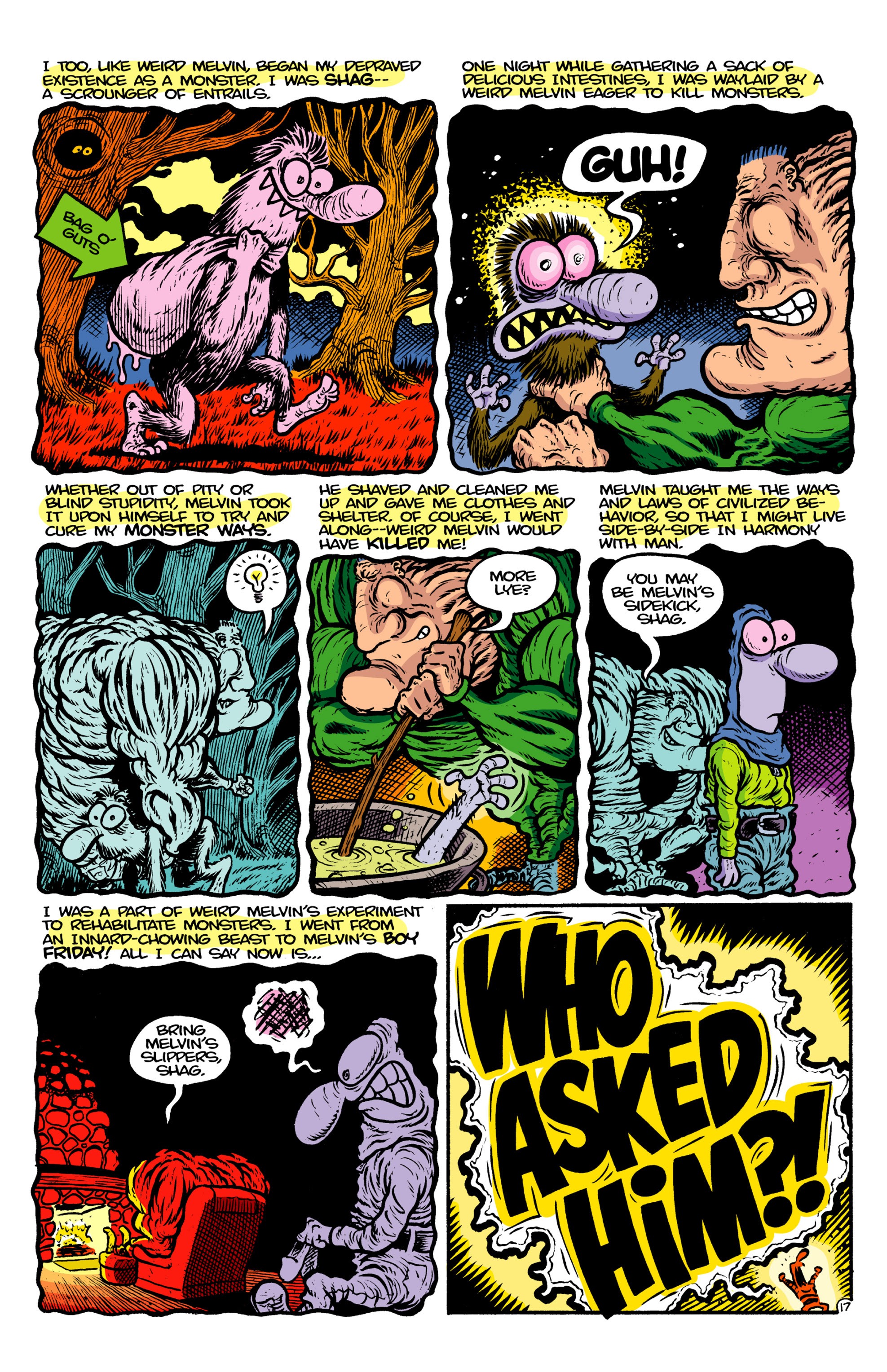 Read online Weird Melvin comic -  Issue #3 - 19