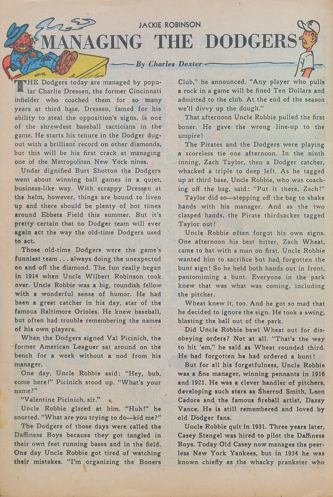 Read online Jackie Robinson comic -  Issue #5 - 26
