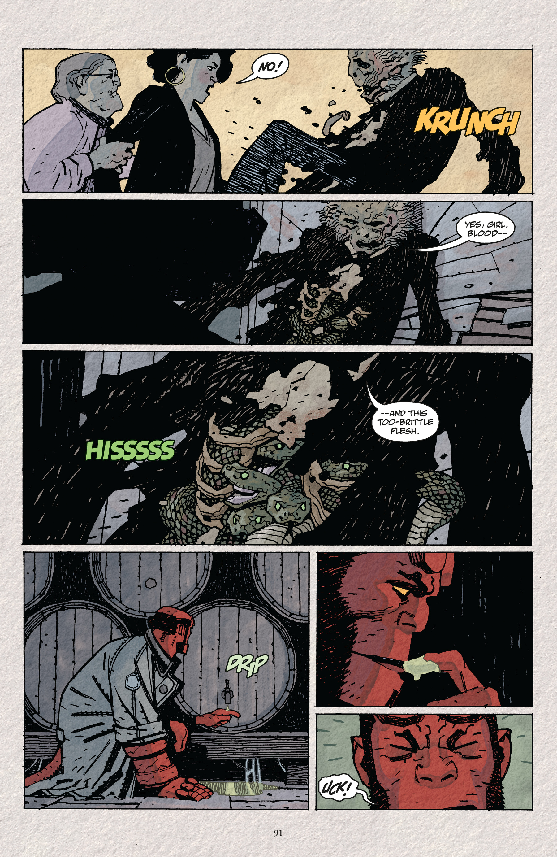 Read online Hellboy and the B.P.R.D.: The Secret of Chesbro House & Others comic -  Issue # TPB (Part 1) - 91