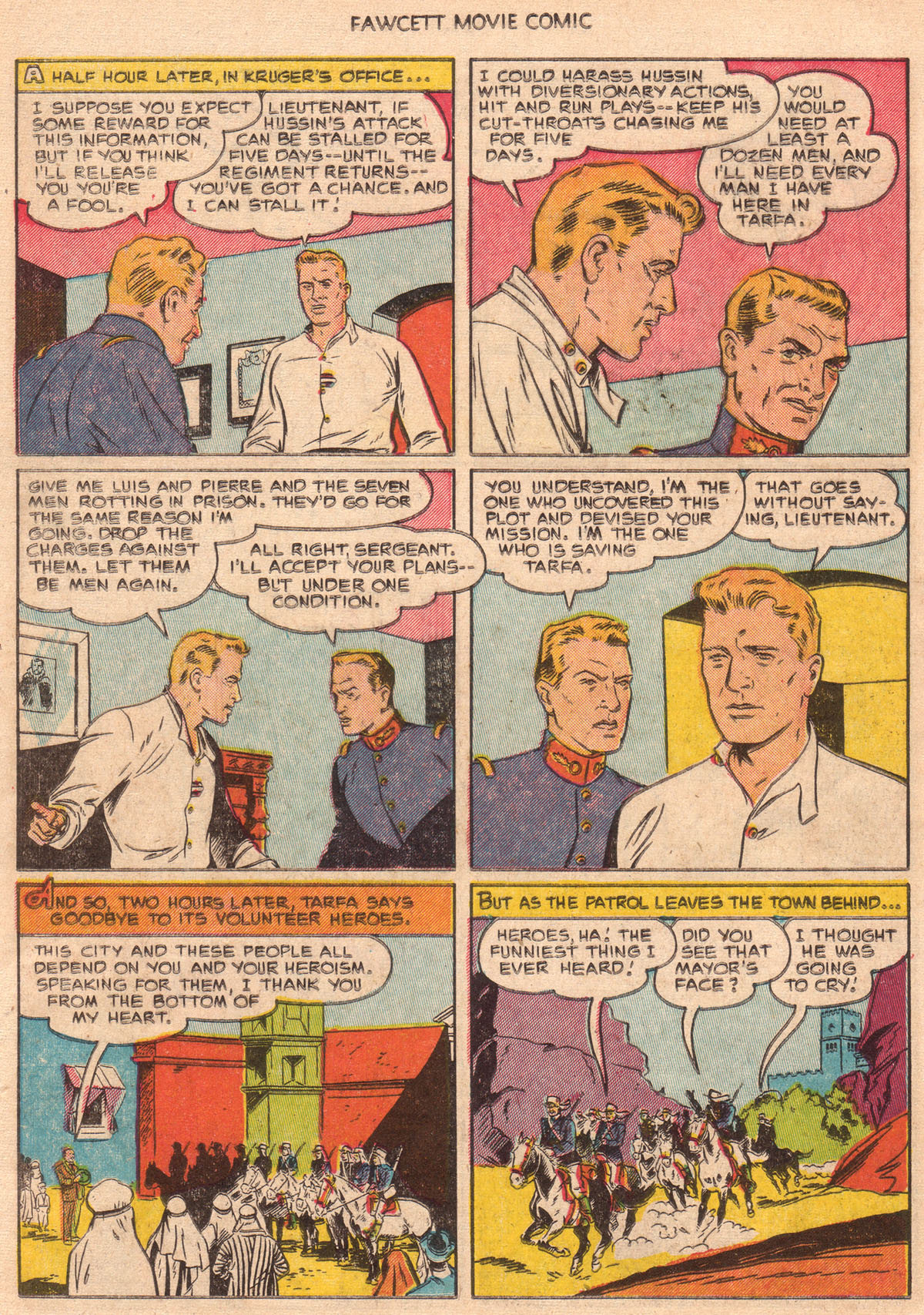 Read online Fawcett Movie Comic comic -  Issue #16 - 13