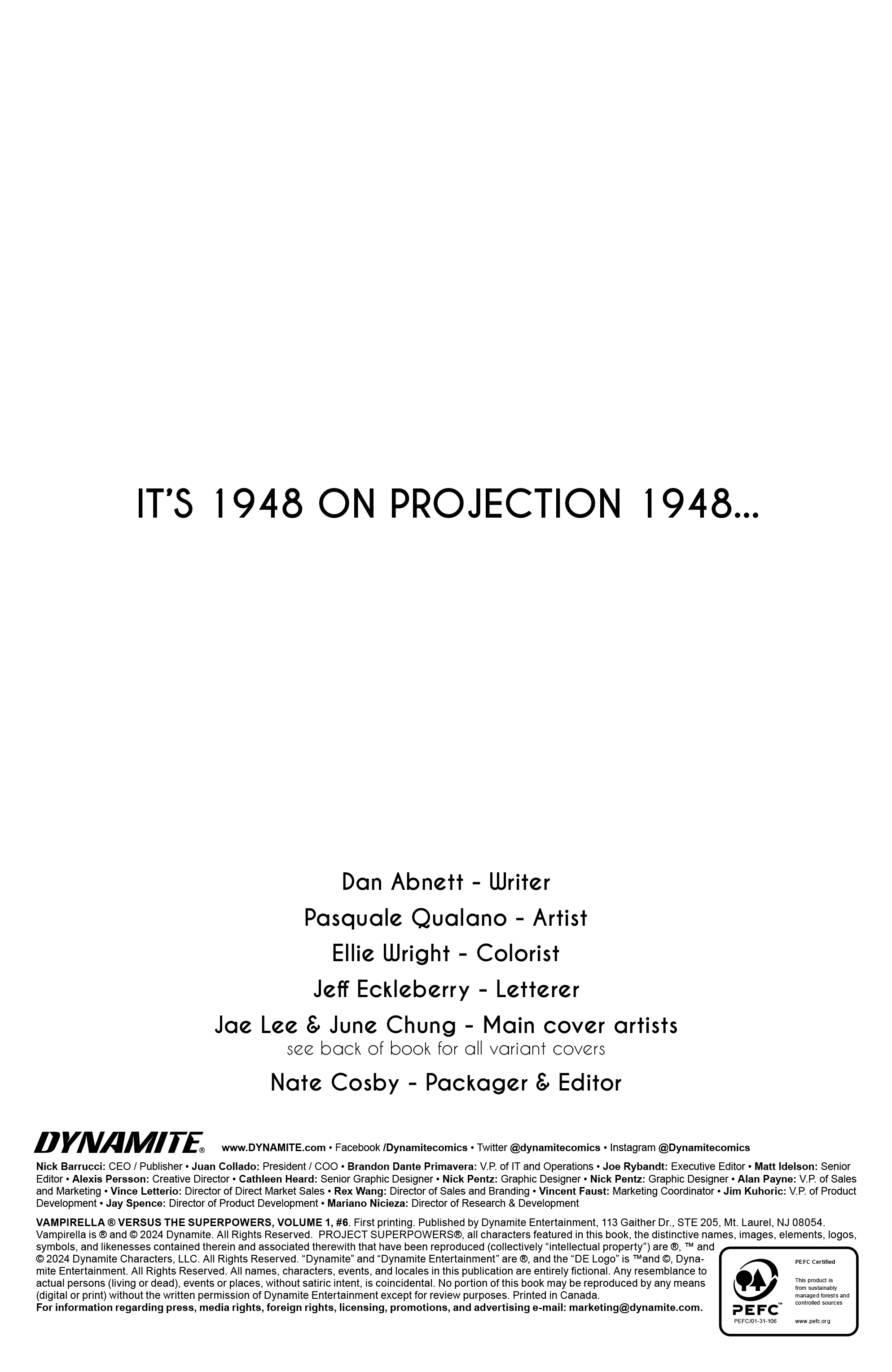 Read online Vampirella Versus The Superpowers comic -  Issue #6 - 7