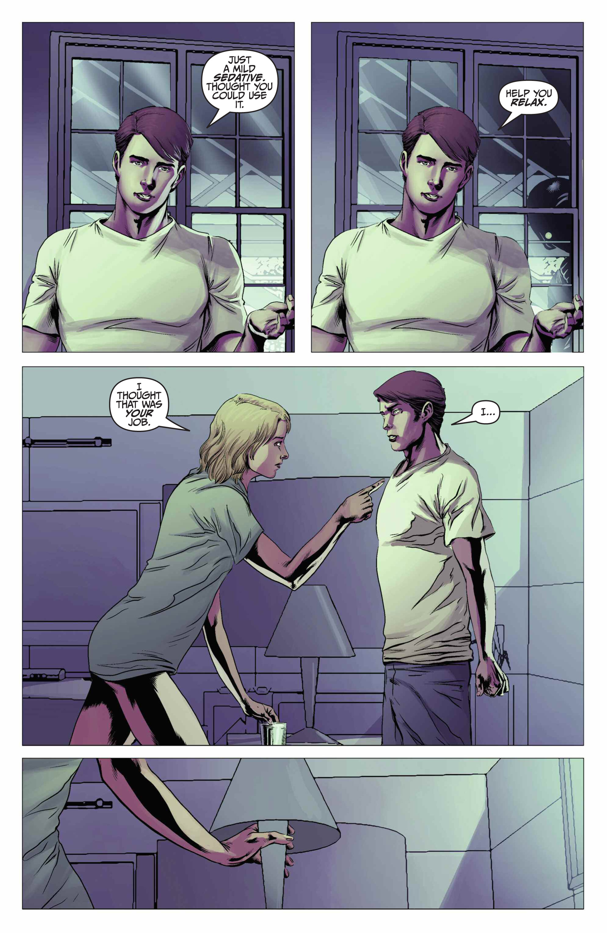 Read online (New) Battlestar Galactica: Six comic -  Issue #4 - 9