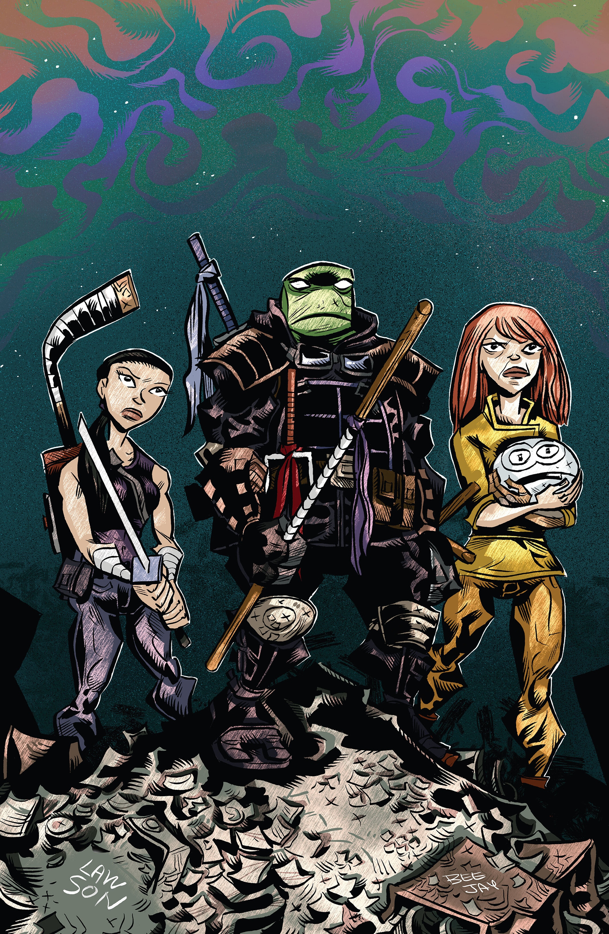 Read online Teenage Mutant Ninja Turtles: The Last Ronin - The Covers comic -  Issue # TPB (Part 2) - 29