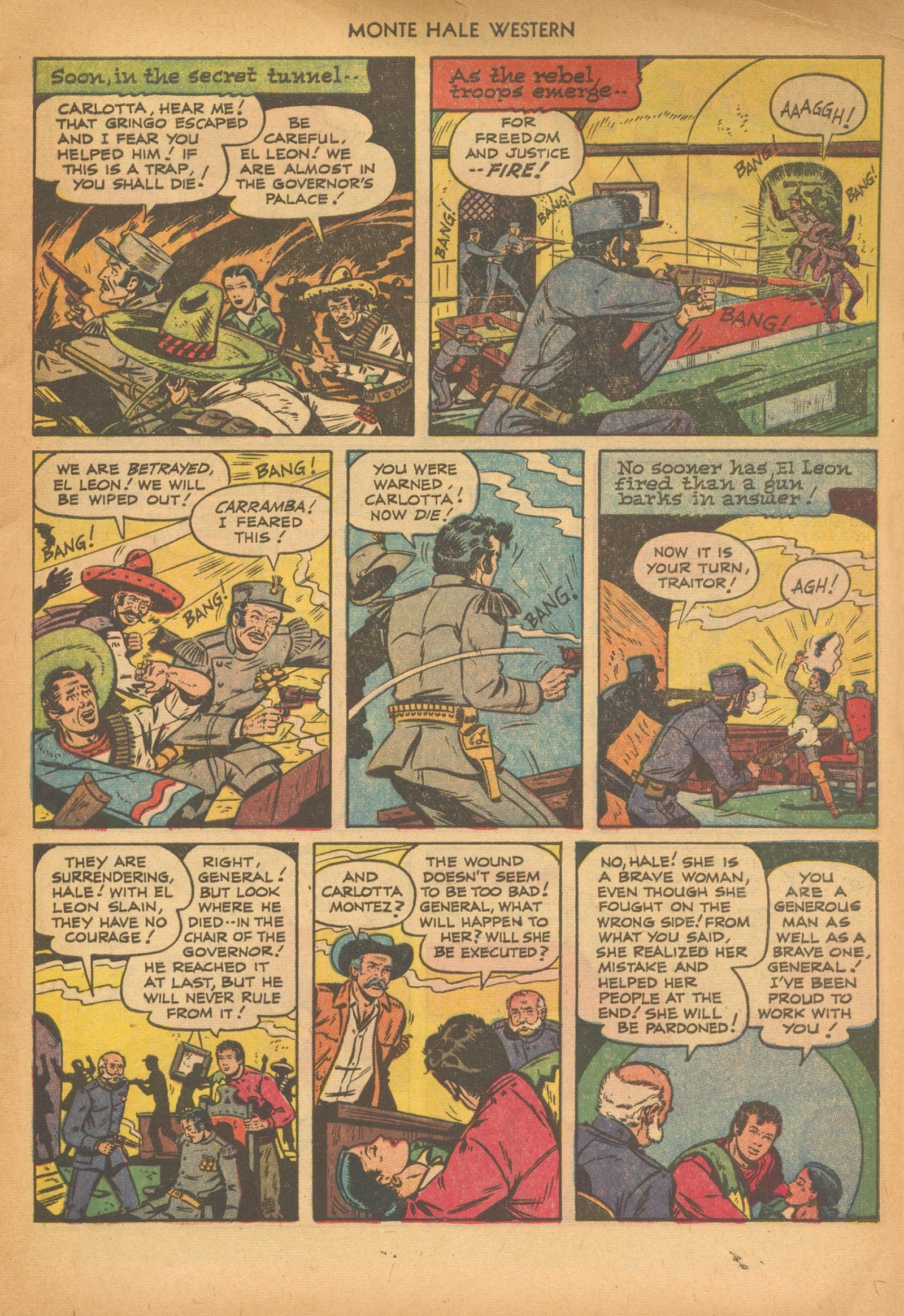 Read online Monte Hale Western comic -  Issue #72 - 9