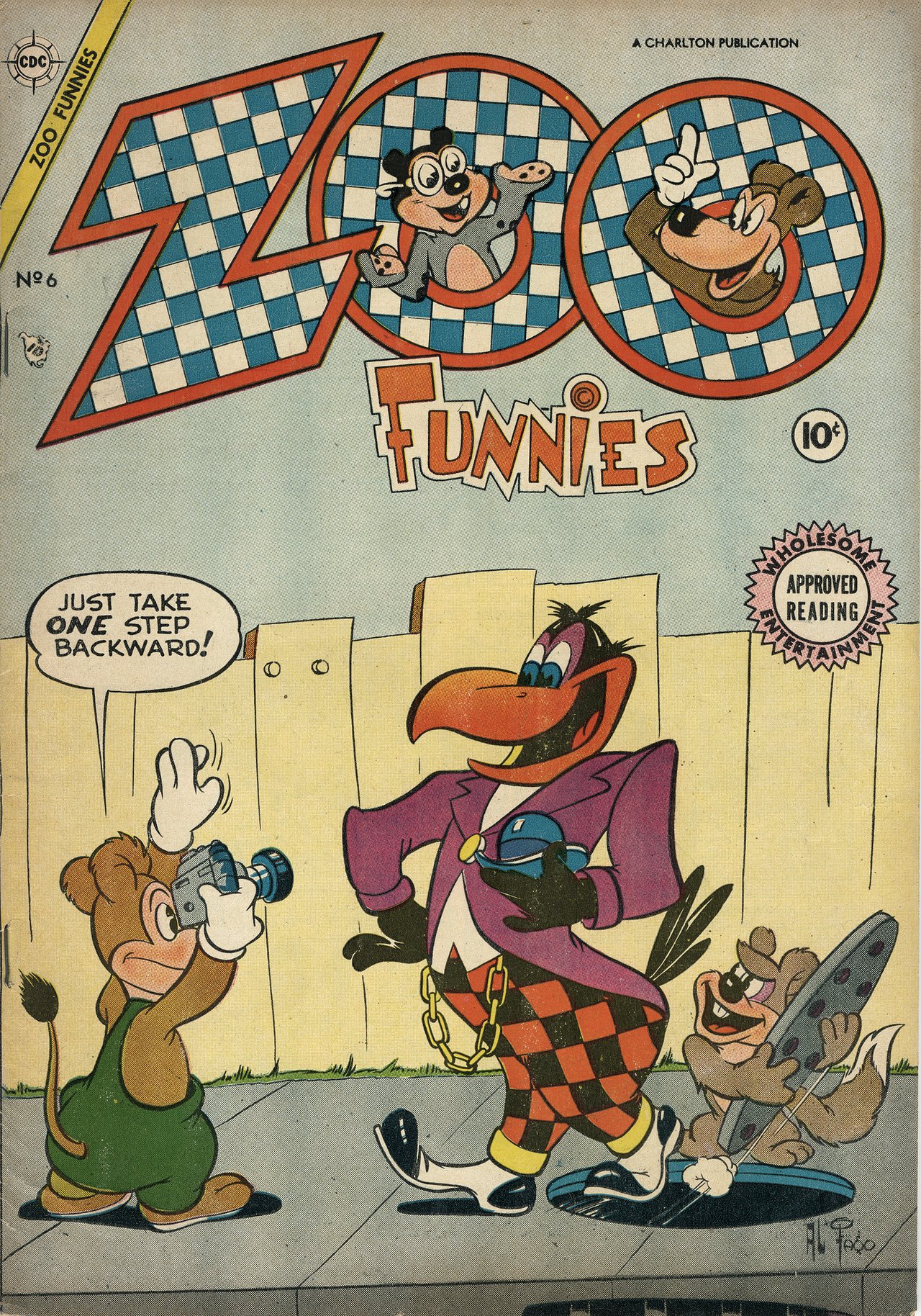 Read online Zoo Funnies comic -  Issue #6 - 1