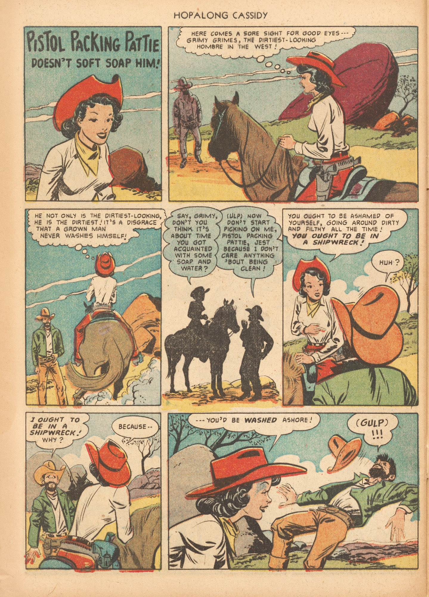 Read online Hopalong Cassidy comic -  Issue #58 - 32