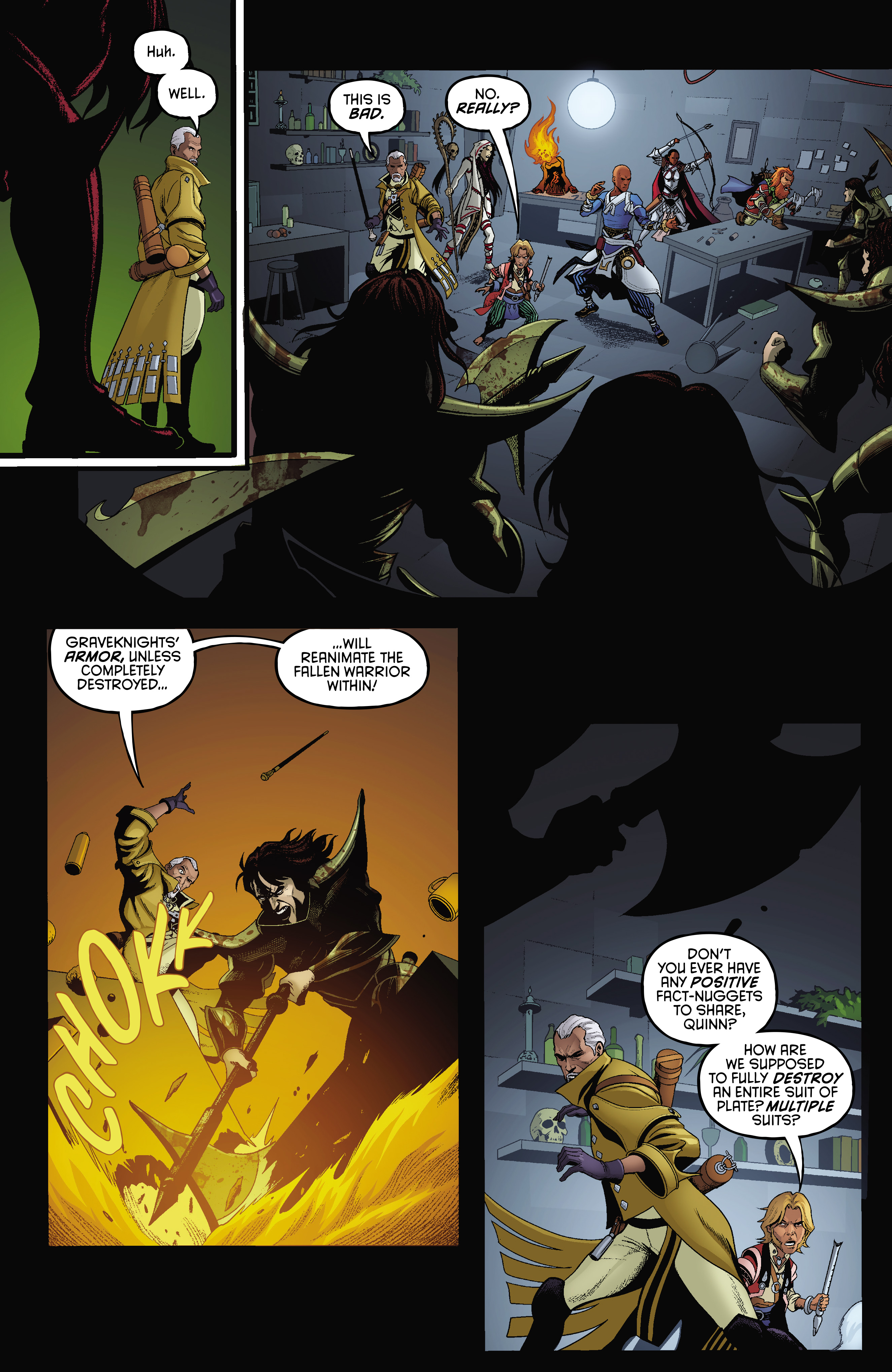 Read online Pathfinder: Wake the Dead comic -  Issue #5 - 11