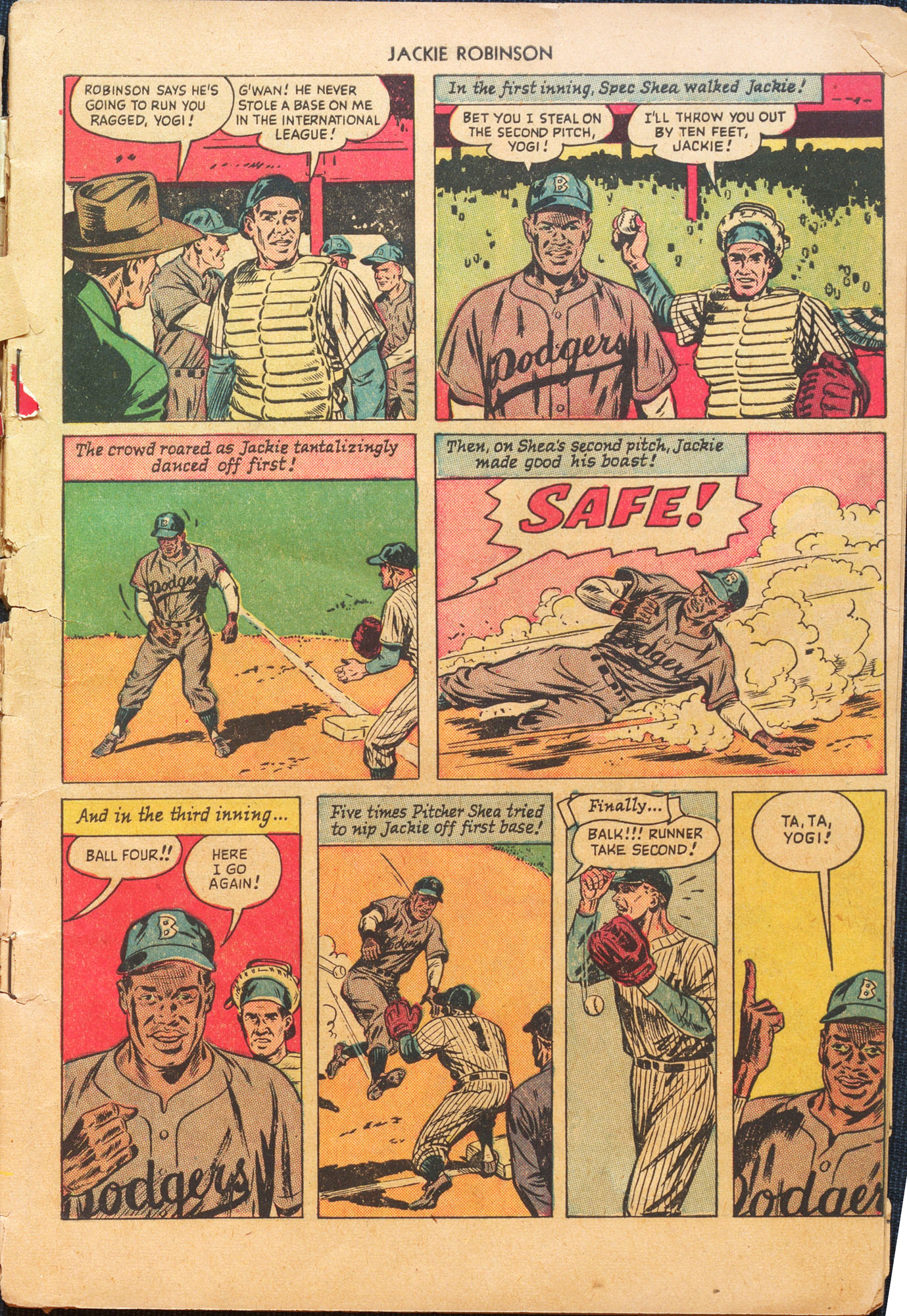 Read online Jackie Robinson comic -  Issue #2 - 7