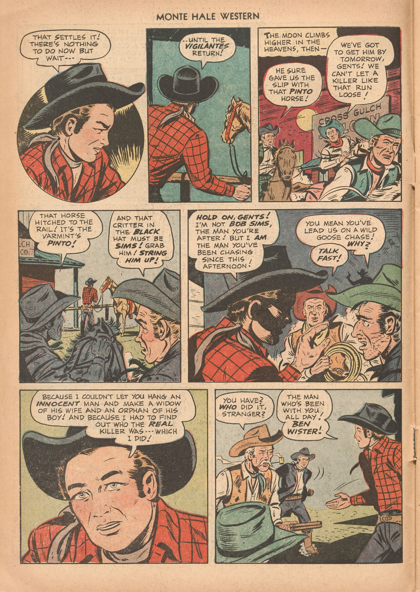Read online Monte Hale Western comic -  Issue #43 - 10