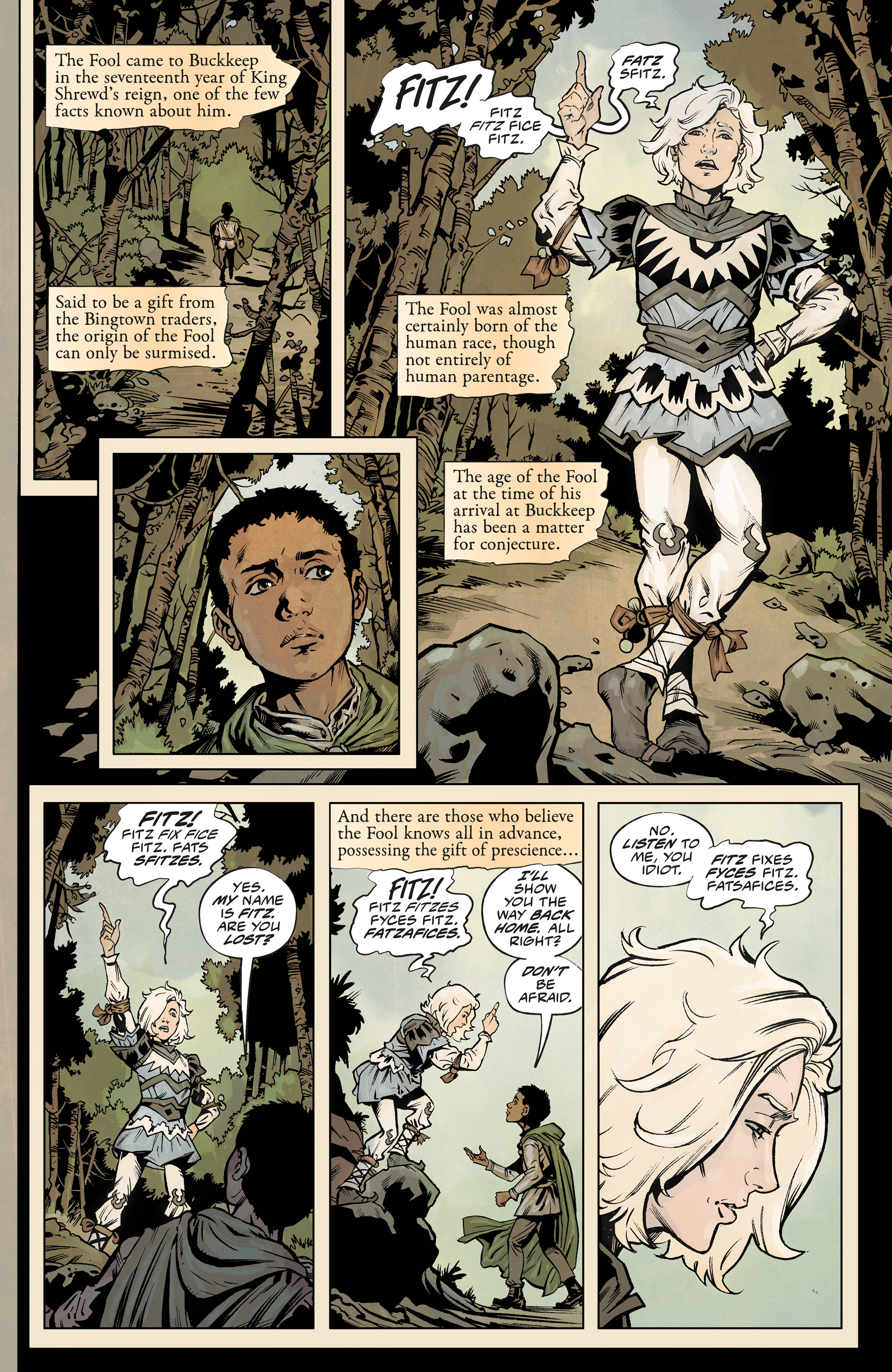 Read online Assassin's Apprentice II comic -  Issue #1 - 6