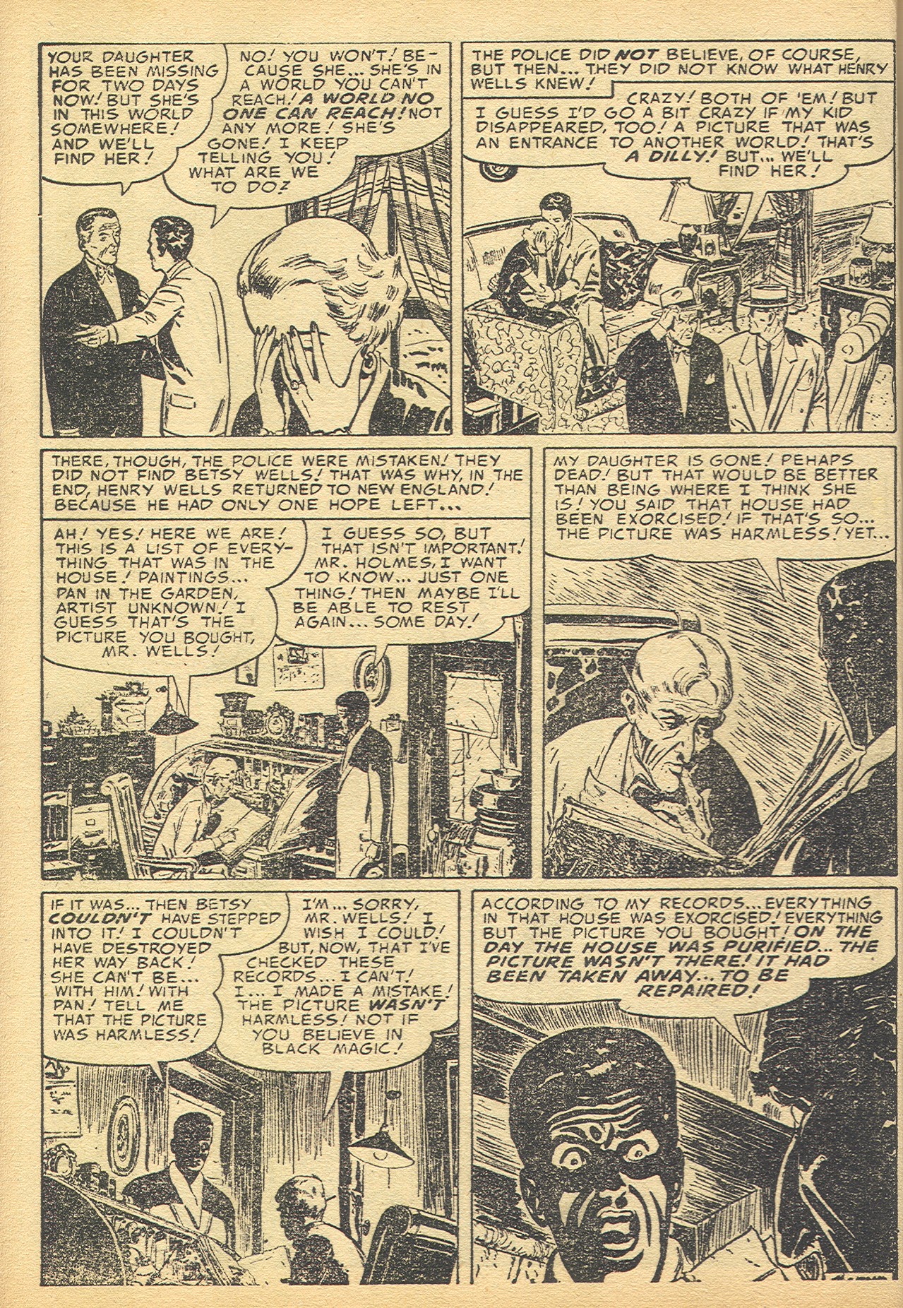 Read online Black Magic (1950) comic -  Issue #24 - 25