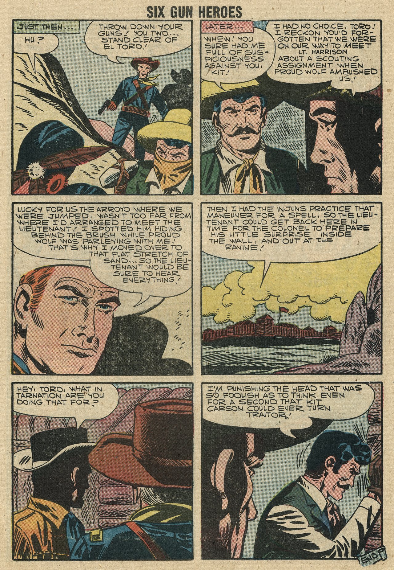 Read online Six-Gun Heroes comic -  Issue #45 - 11