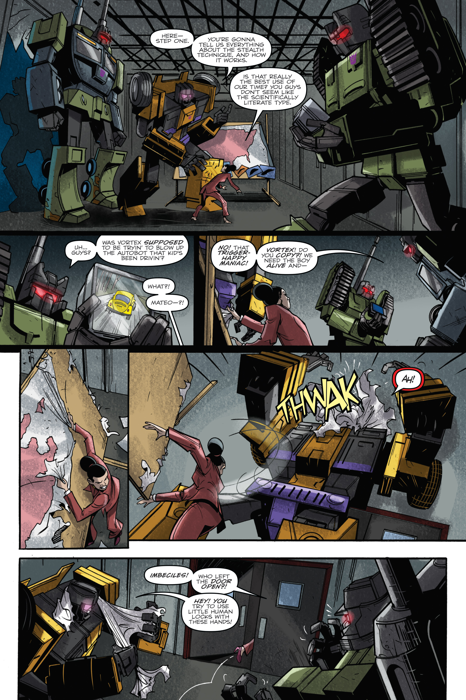 Read online Transformers: Bumblebee - Win If You Dare comic -  Issue # TPB - 50