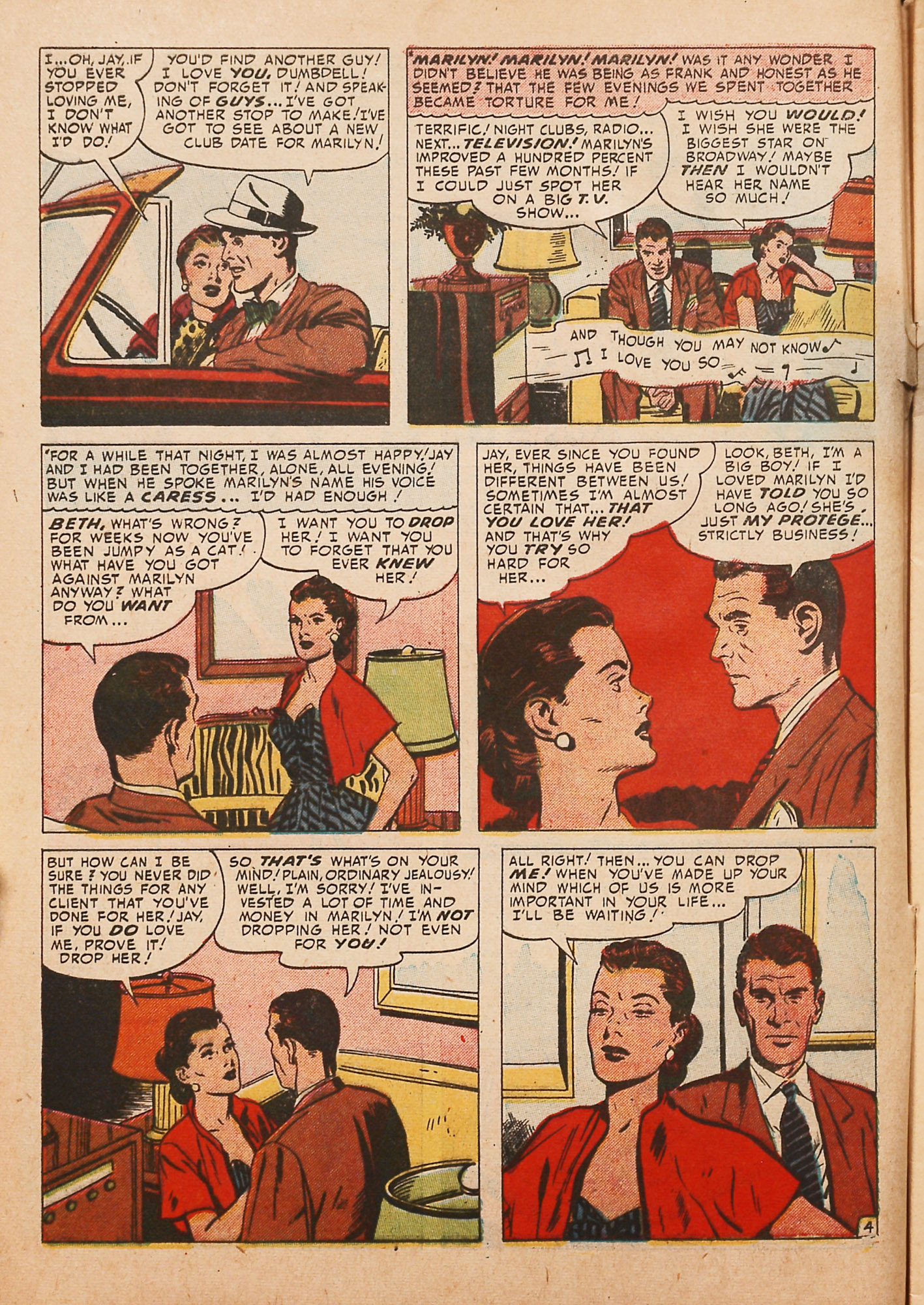 Read online Young Love (1949) comic -  Issue #38 - 5