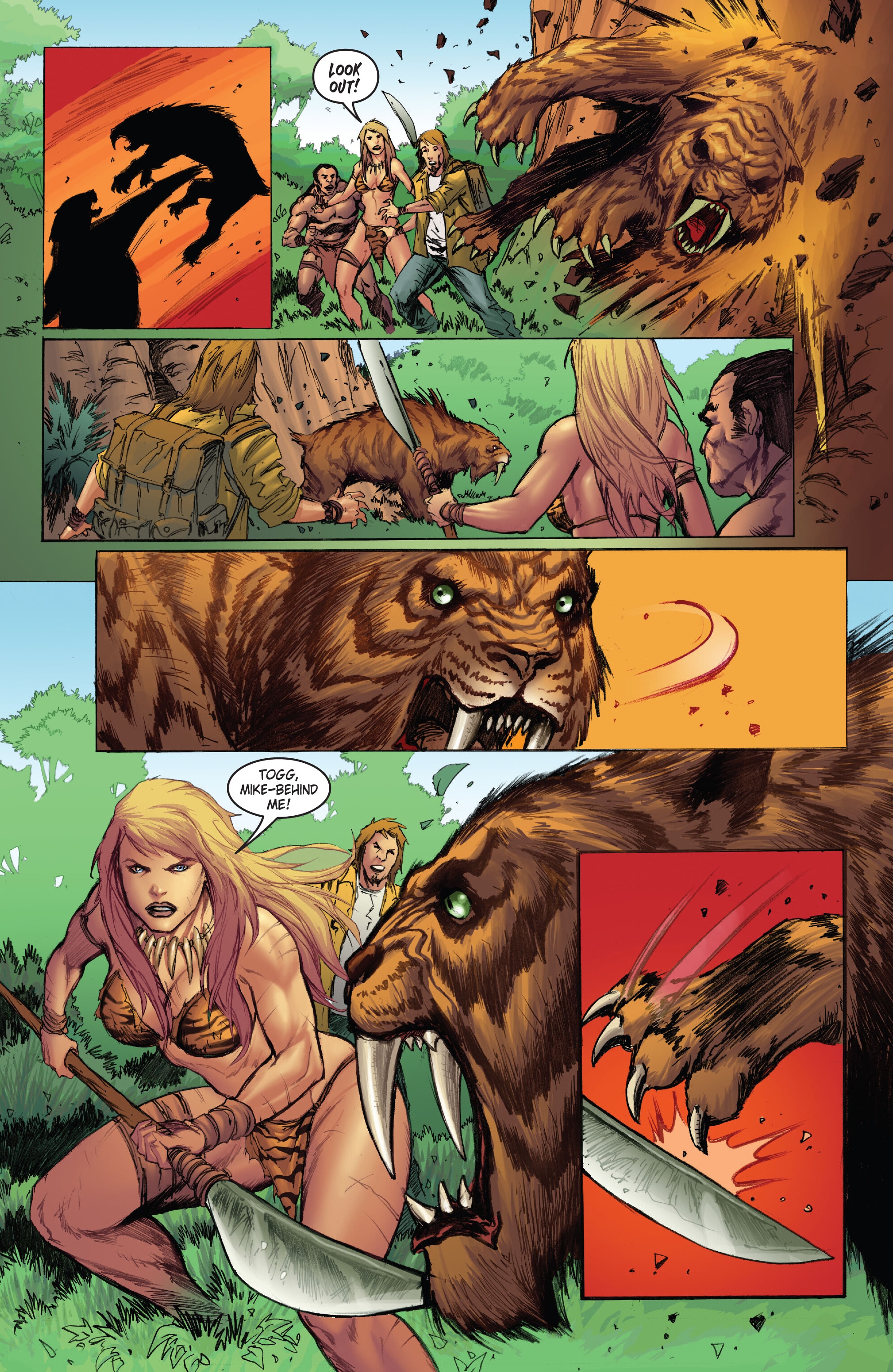 Read online Frank Cho's Jungle Girl: The Complete Omnibus comic -  Issue # TPB (Part 2) - 50