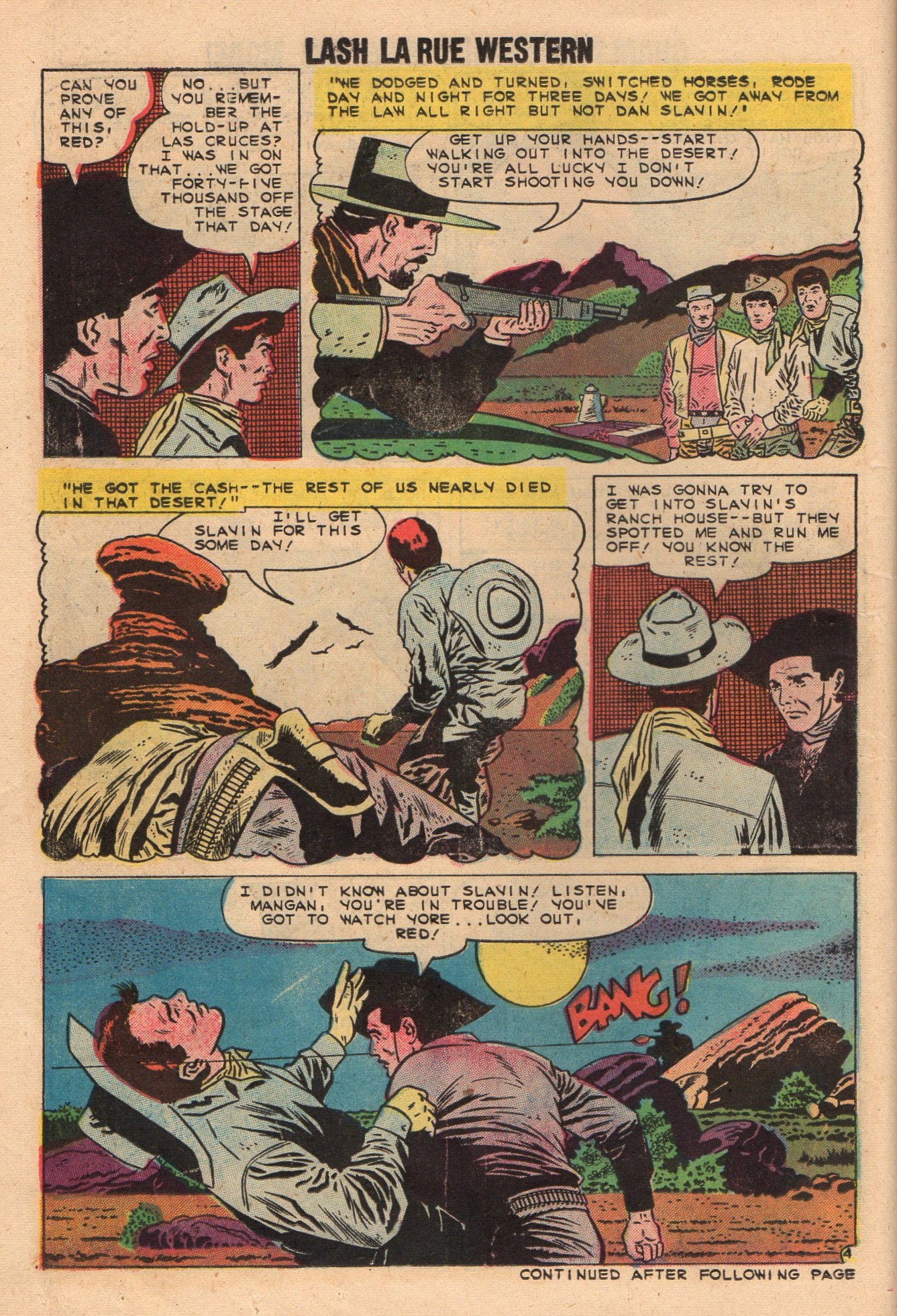 Read online Lash Larue Western (1949) comic -  Issue #75 - 14