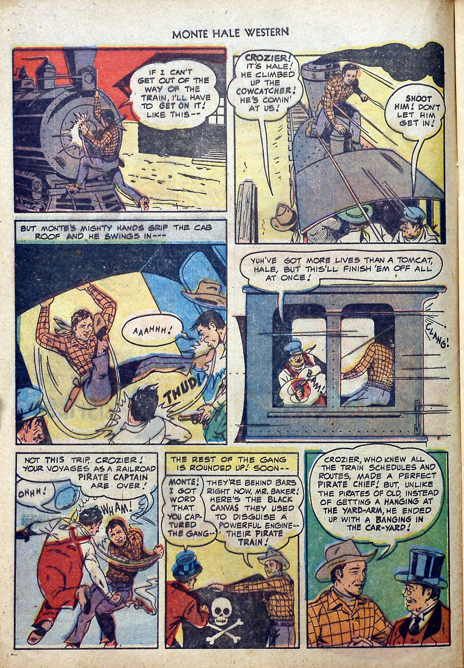 Read online Monte Hale Western comic -  Issue #40 - 22