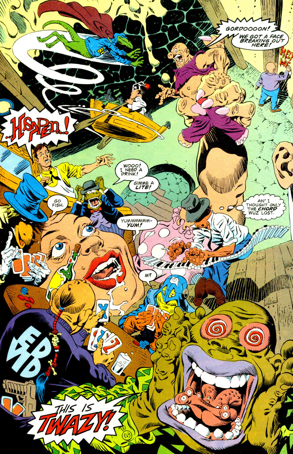 Read online Grimjack comic -  Issue #28 - 28