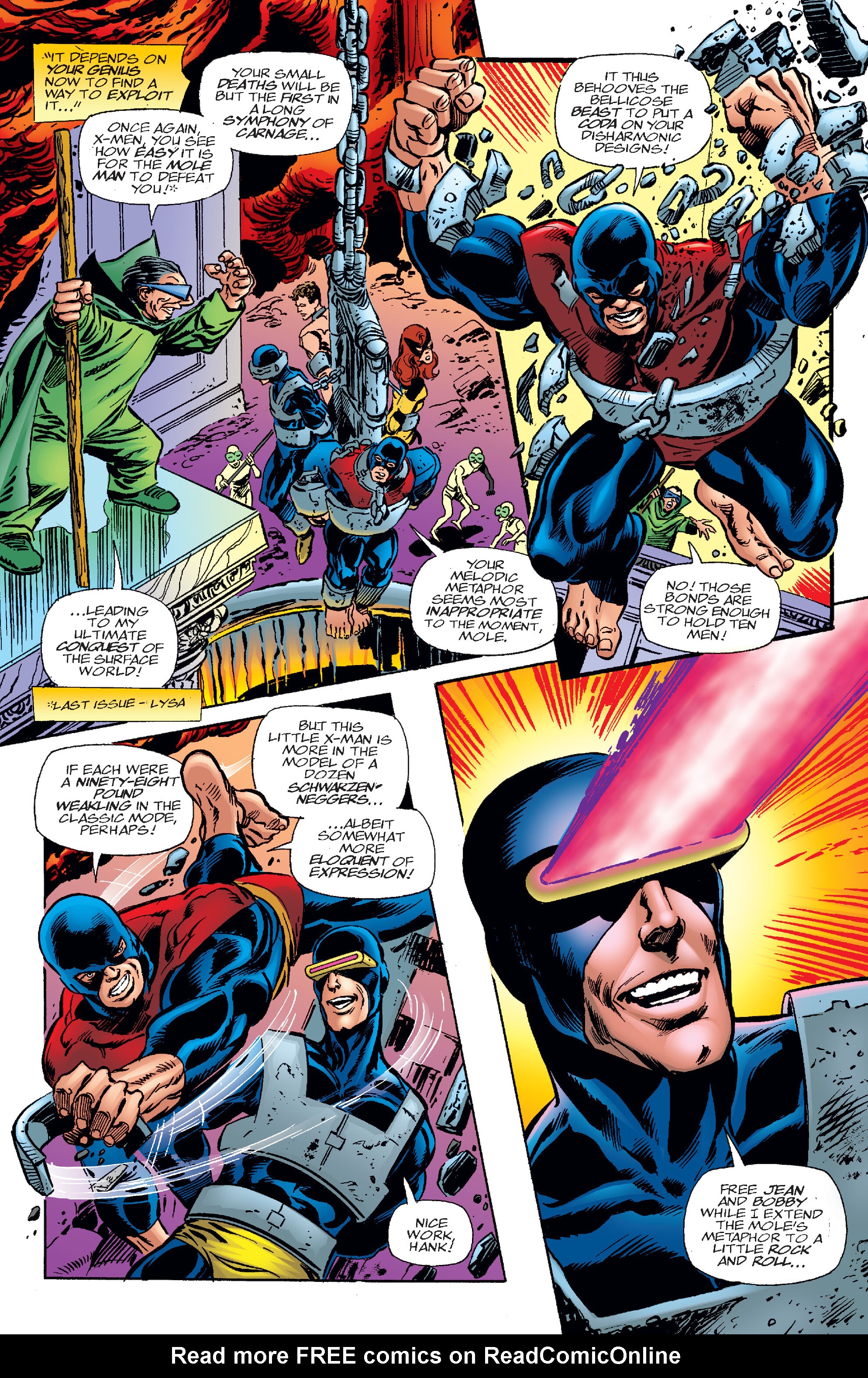 Read online X-Men: The Hidden Years comic -  Issue # TPB (Part 6) - 32