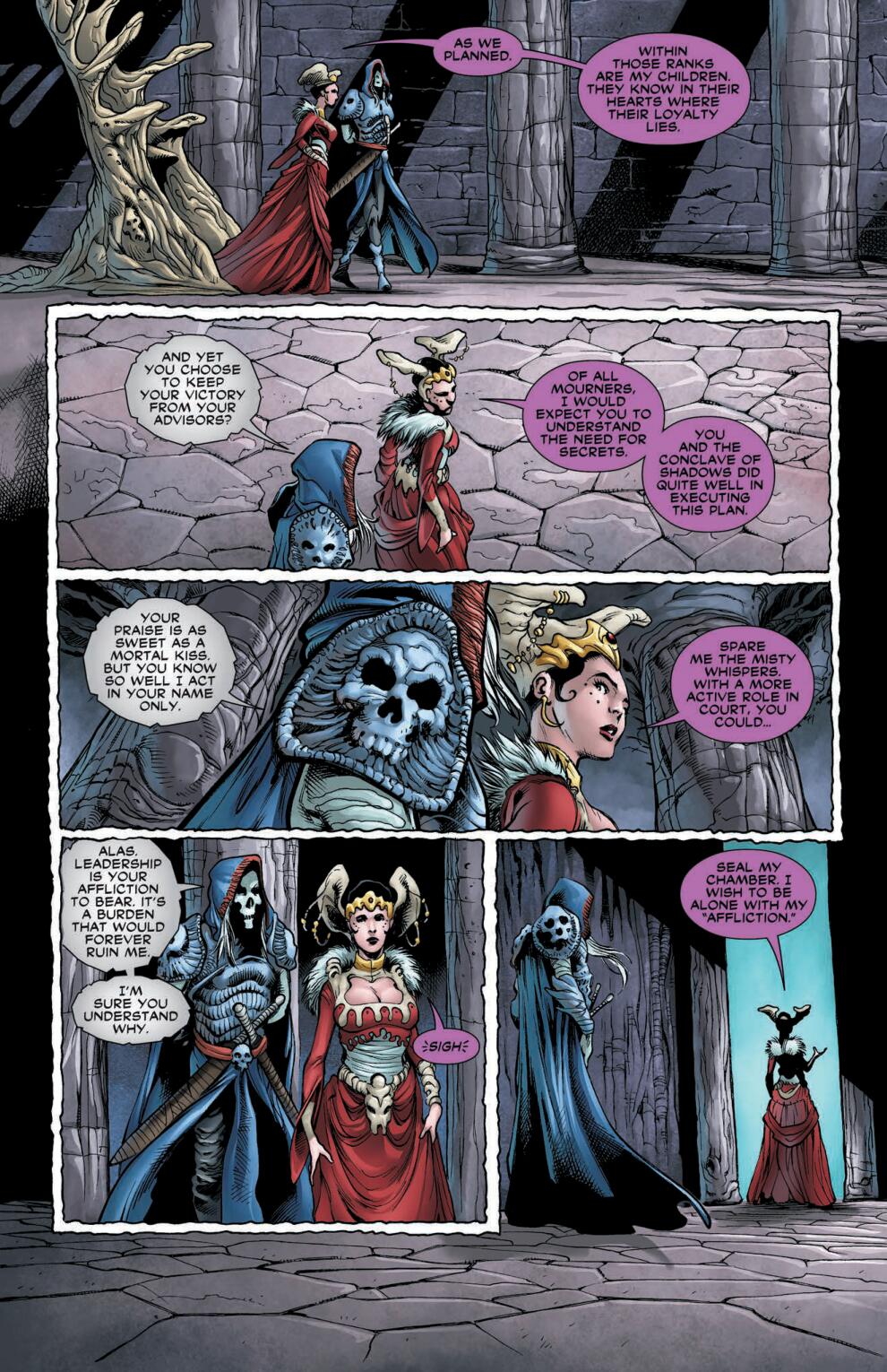 Read online Court of the Dead: Grave Tales comic -  Issue # TPB - 98