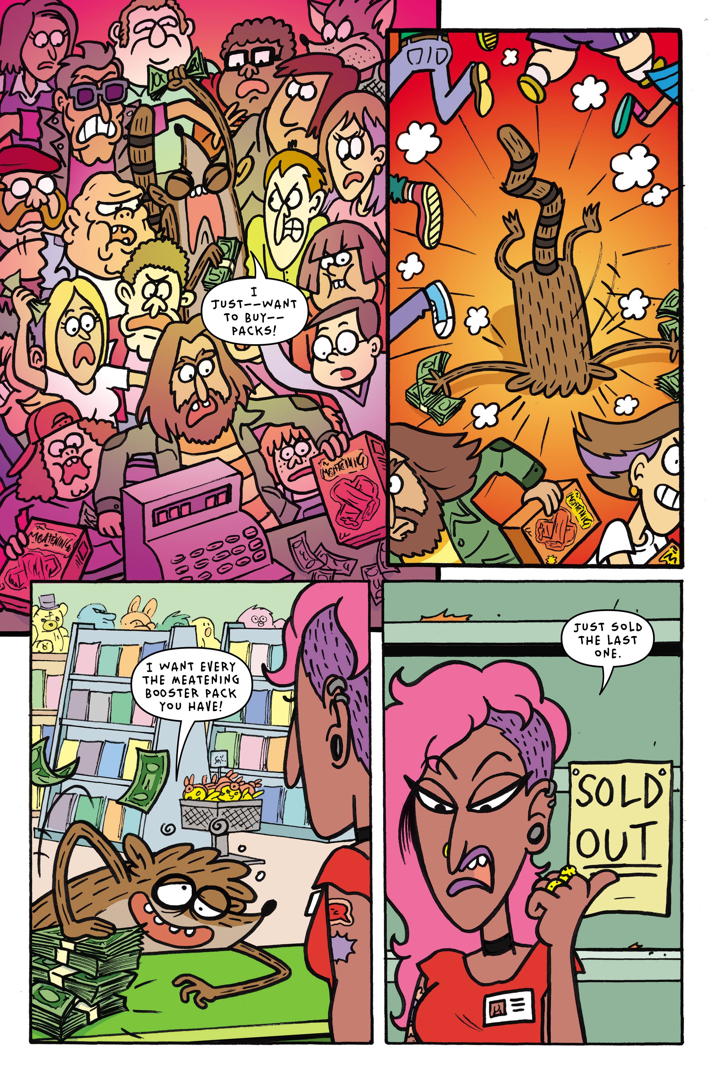 Read online Regular Show: The Meatening comic -  Issue # TPB - 77
