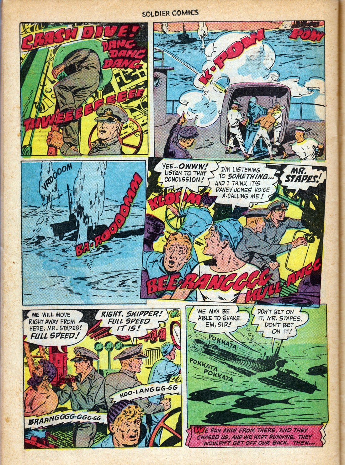 Read online Soldier Comics comic -  Issue #7 - 22