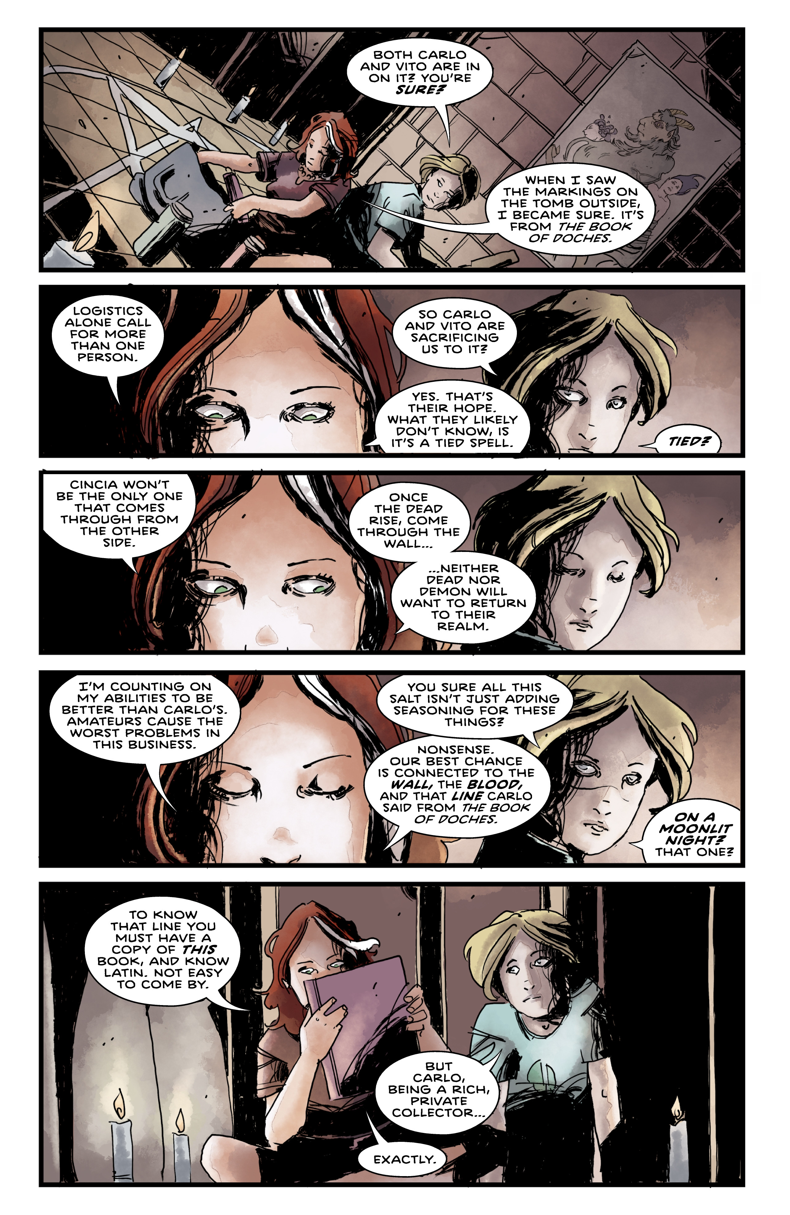 Read online The Case of the Bleeding Wall comic -  Issue #3 - 14