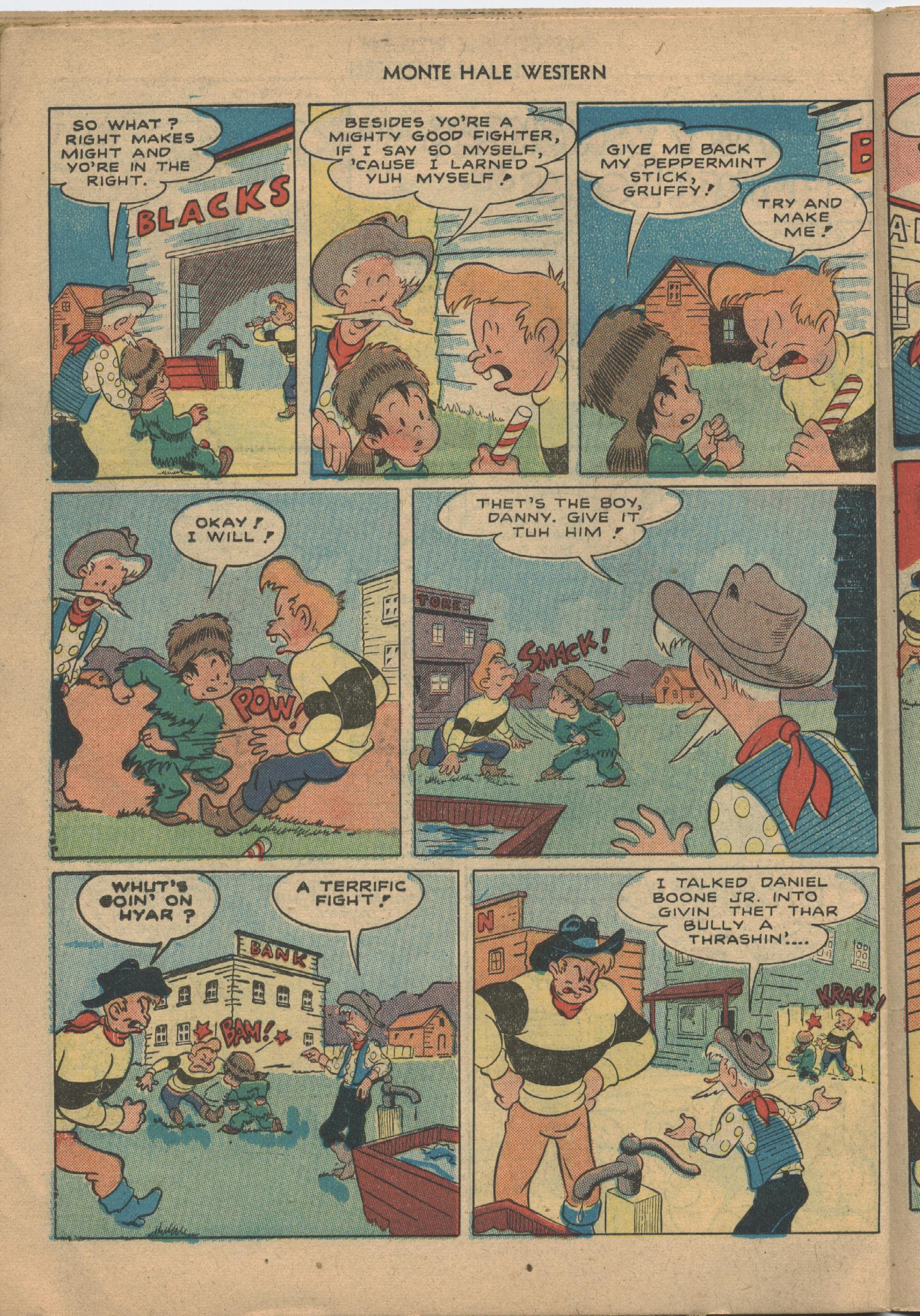 Read online Monte Hale Western comic -  Issue #29 - 38