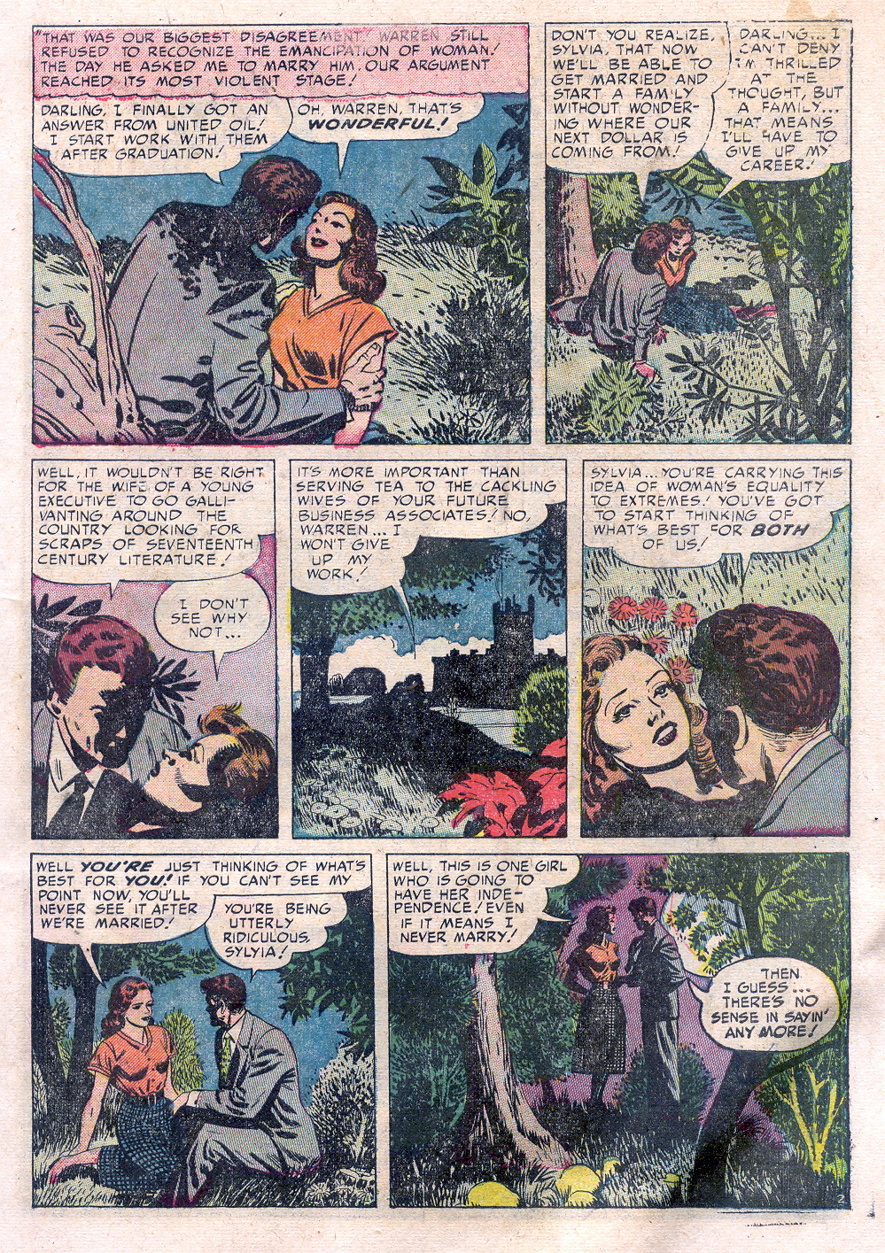 Read online Young Love (1949) comic -  Issue #28 - 15