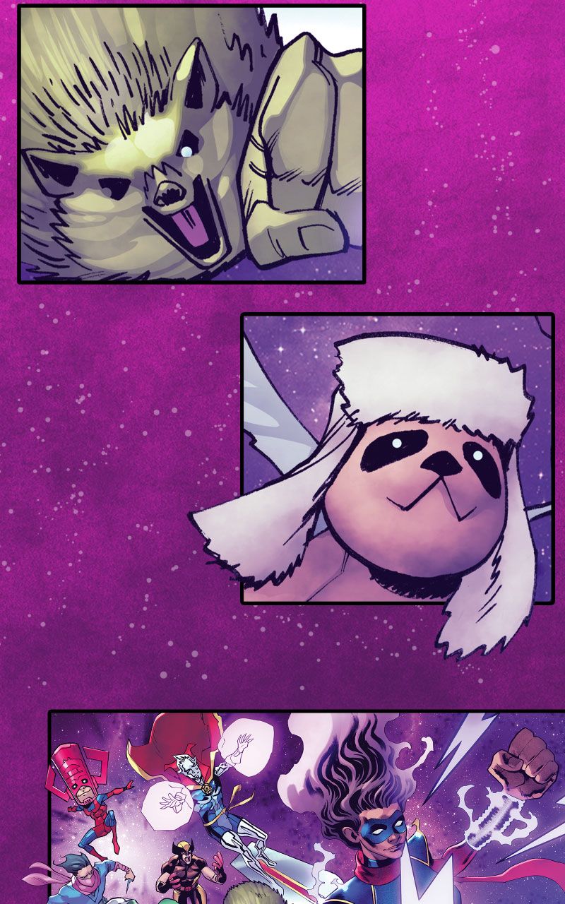 Read online Ms. Marvel: The New Mutant Infinity Comics comic -  Issue #3 - 93