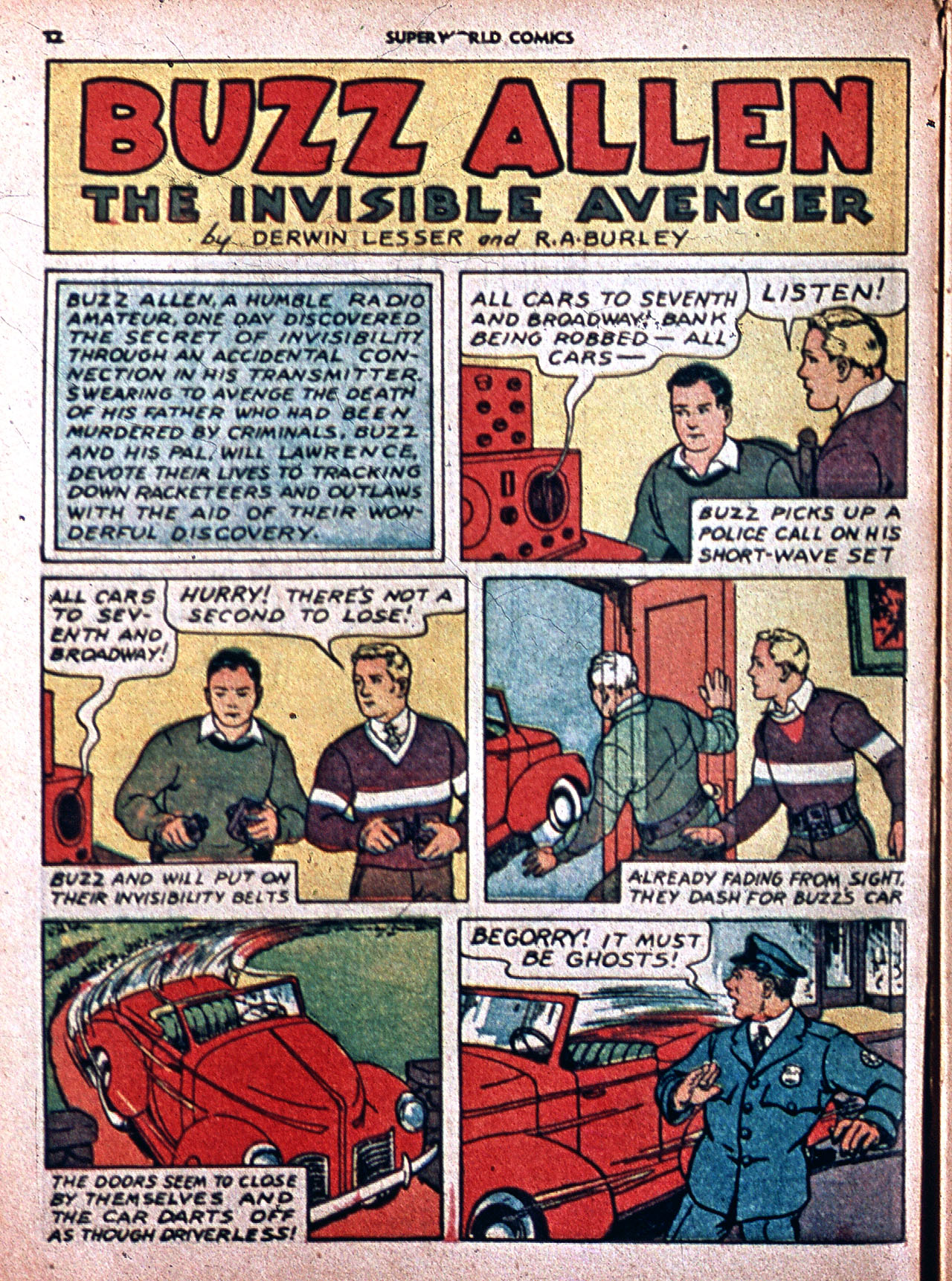 Read online Superworld Comics comic -  Issue #2 - 14