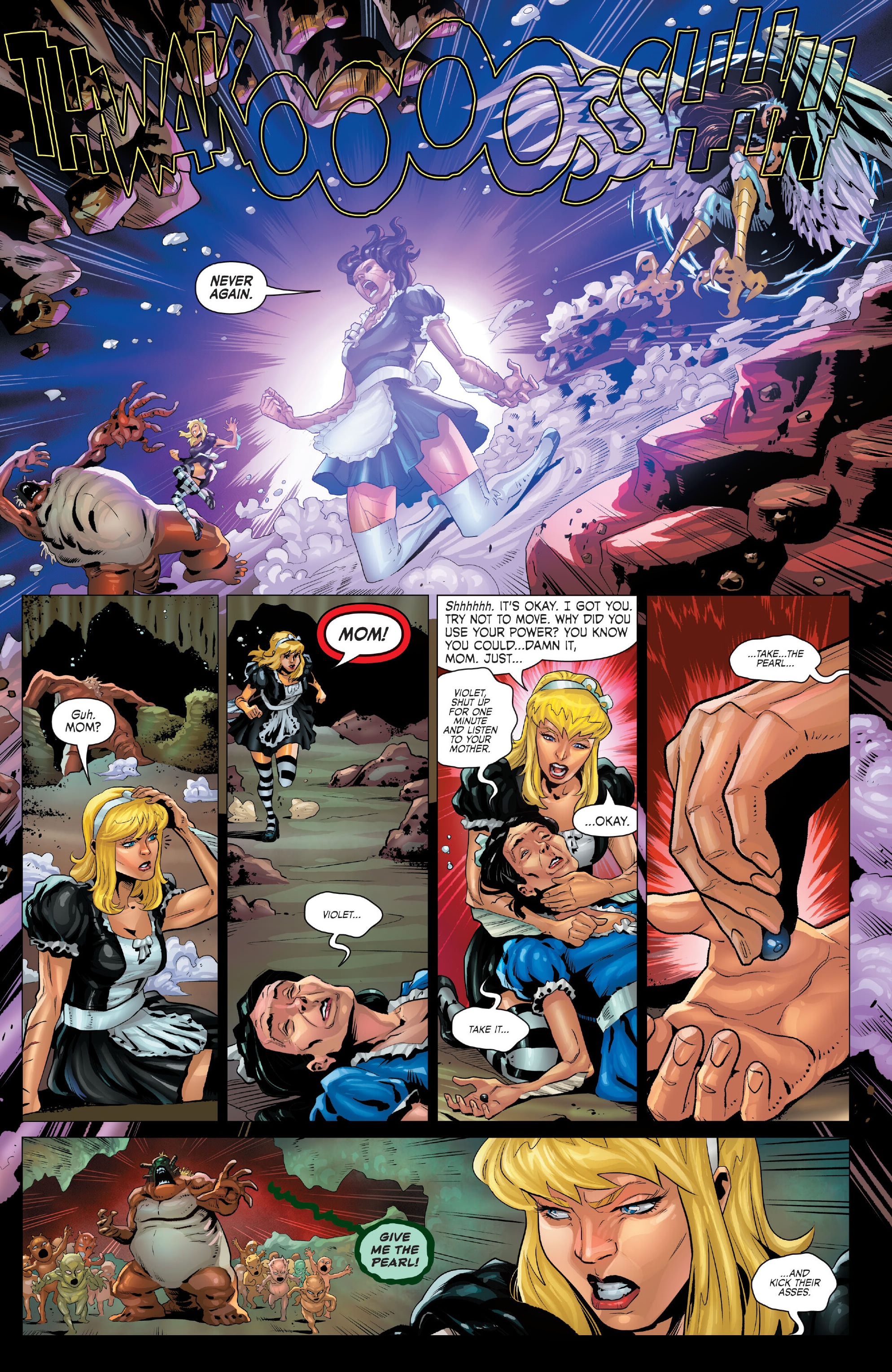 Read online Wonderland: Child of Madness comic -  Issue #3 - 24