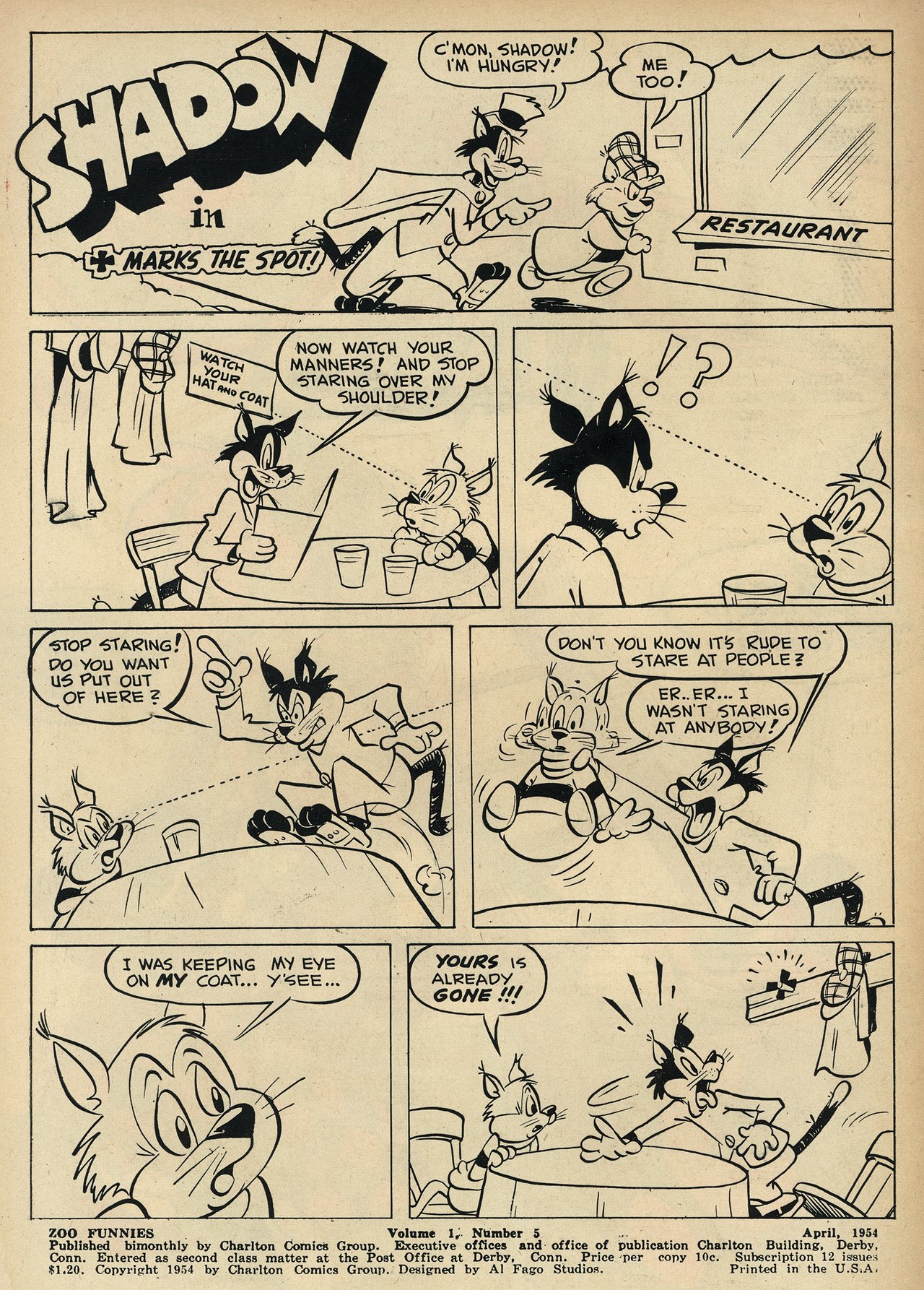 Read online Zoo Funnies comic -  Issue #5 - 2