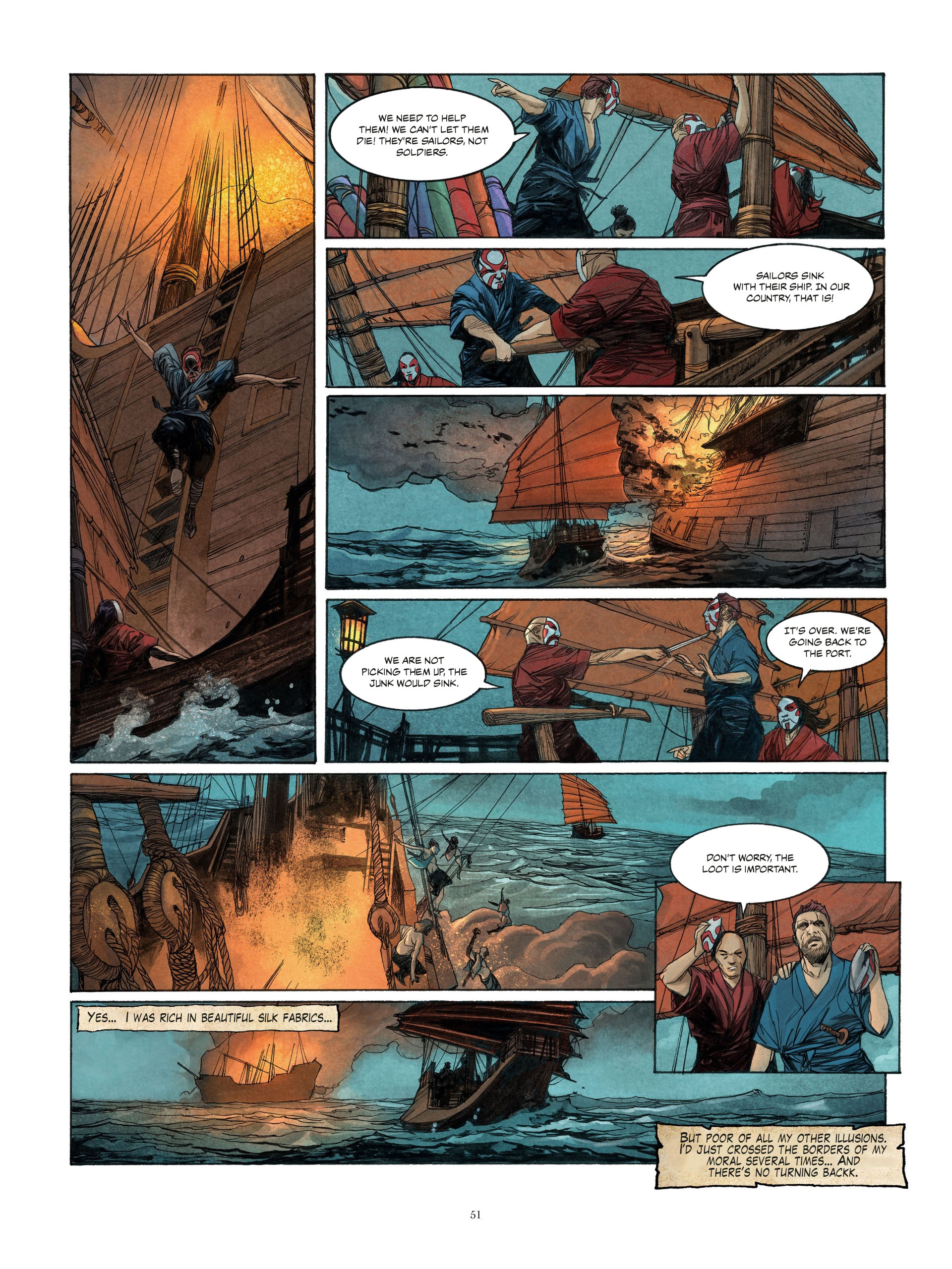 Read online William Adams, Samuraj comic -  Issue #1 - 51