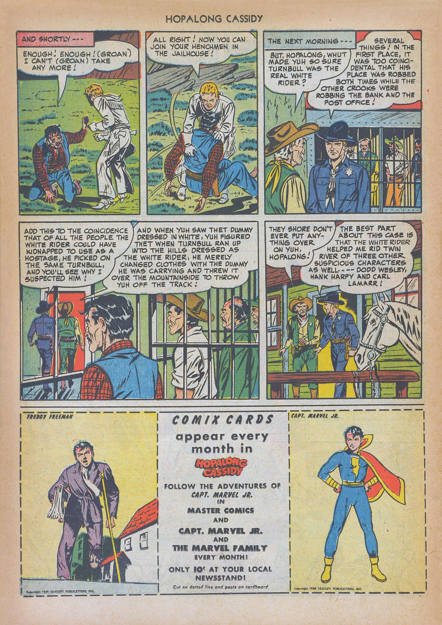 Read online Hopalong Cassidy comic -  Issue #36 - 24