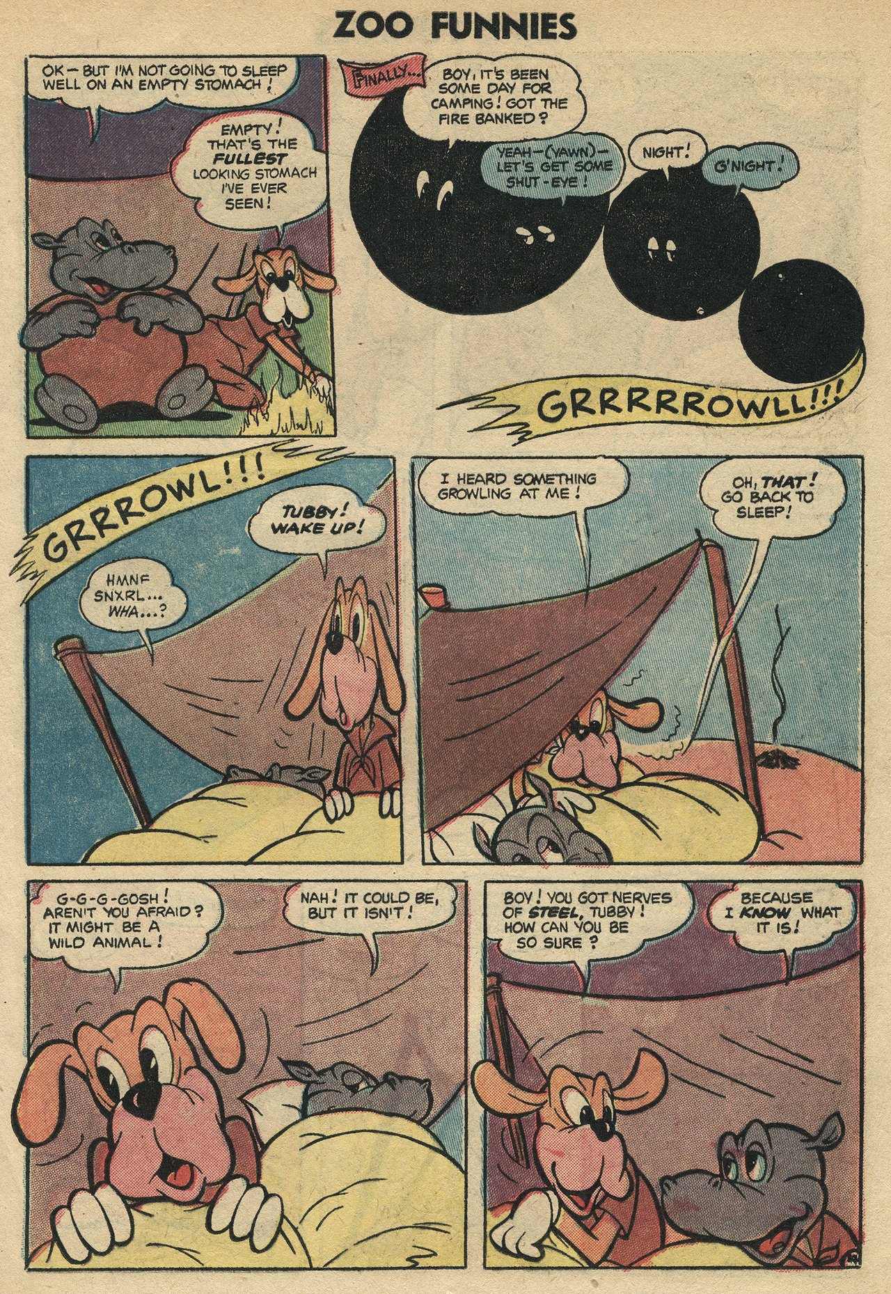 Read online Zoo Funnies comic -  Issue #6 - 13