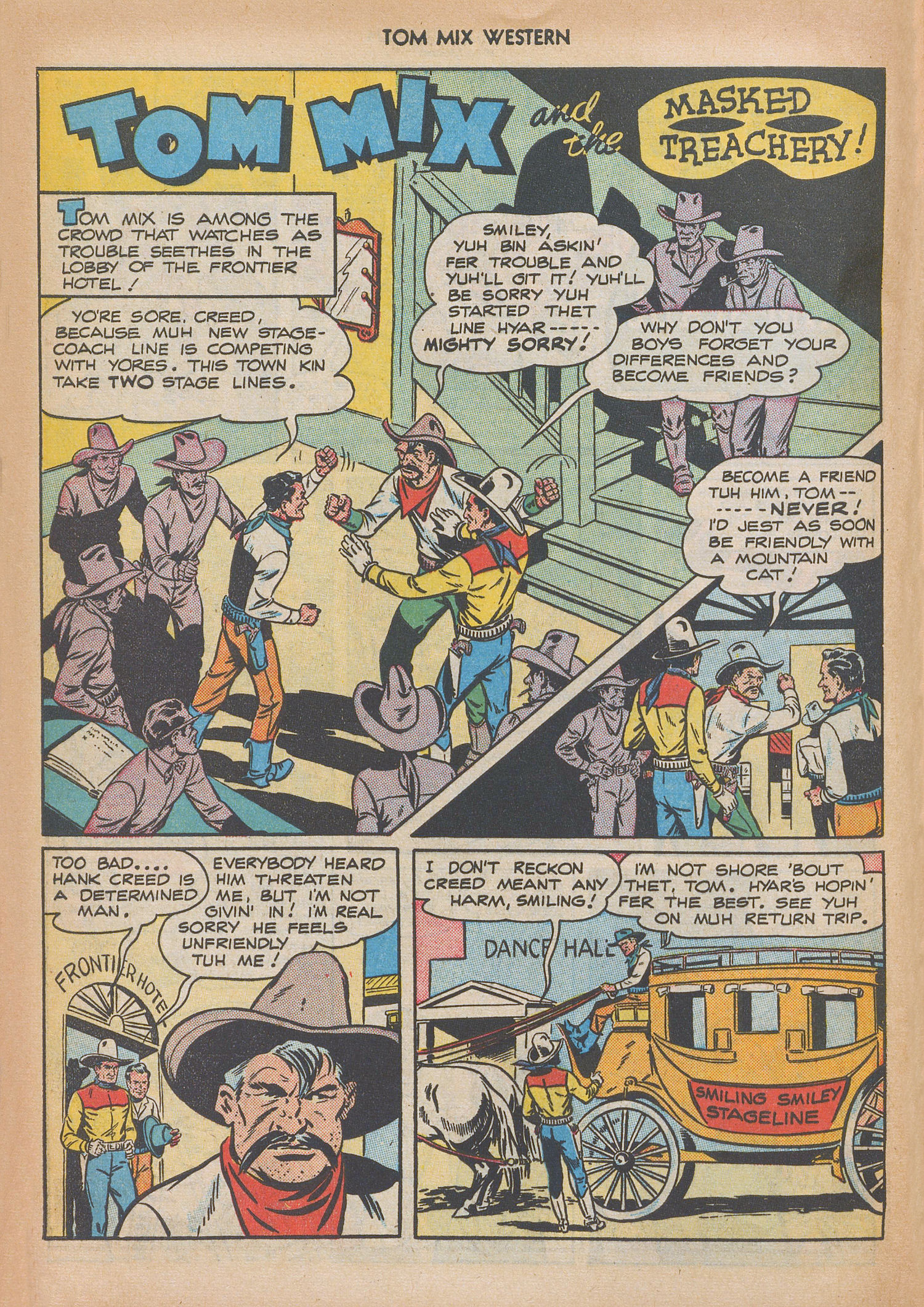 Read online Tom Mix Western (1948) comic -  Issue #10 - 32