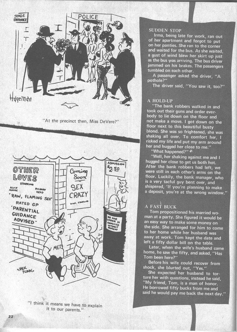 Read online Cartoons and Gags comic -  Issue #81 - 22