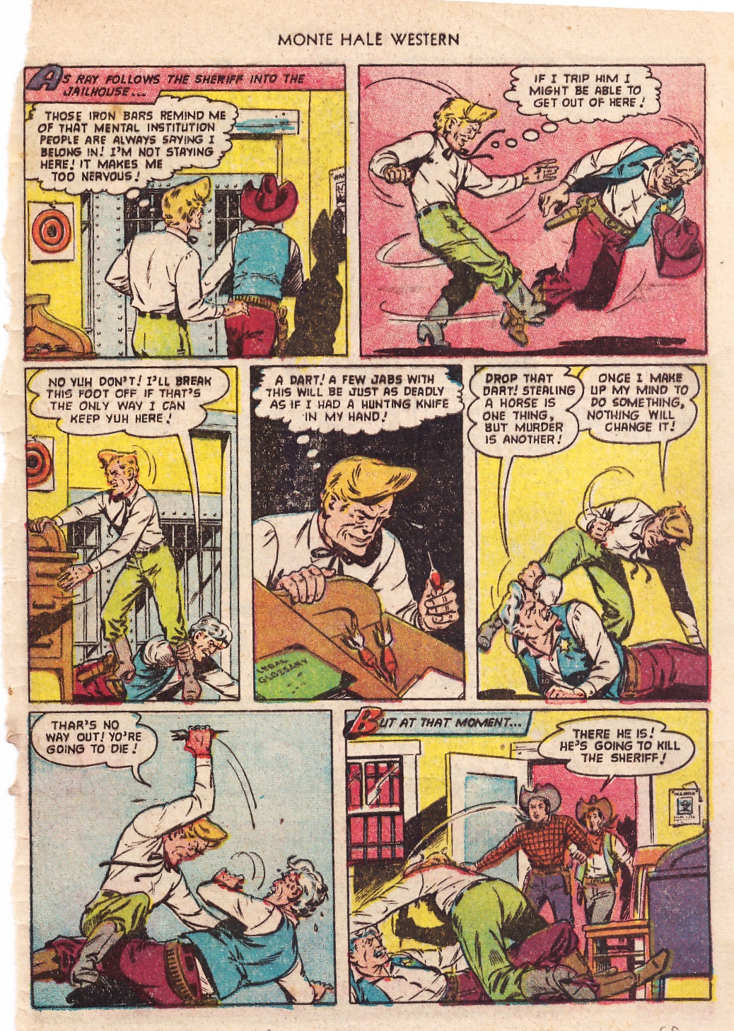 Read online Monte Hale Western comic -  Issue #82 - 33