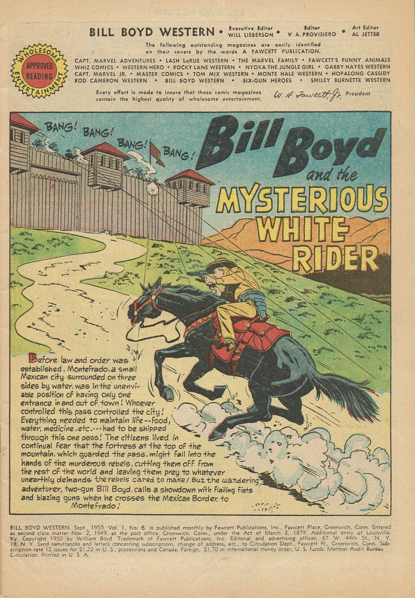 Read online Bill Boyd Western comic -  Issue #6 - 3