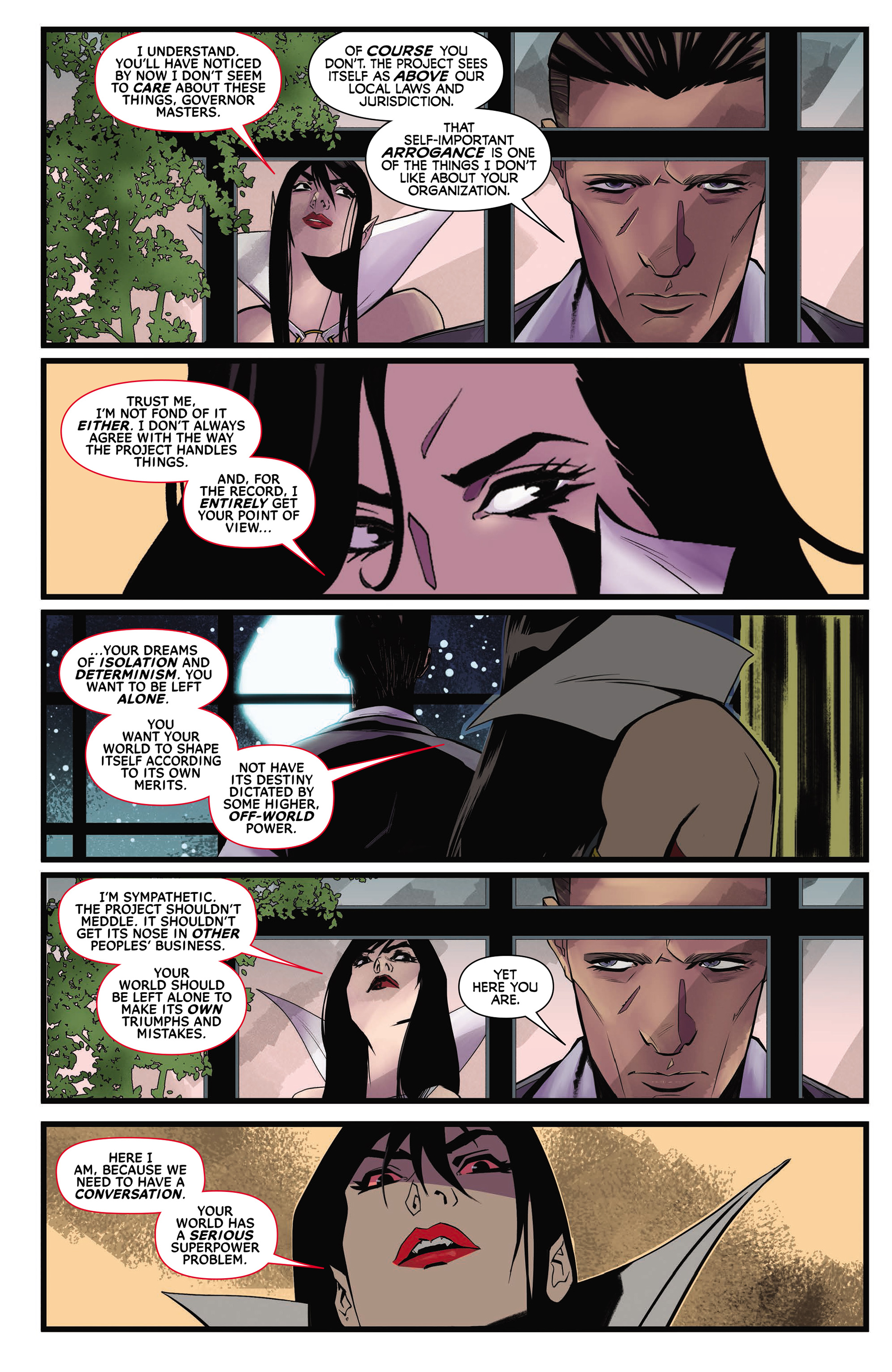 Read online Vampirella Versus The Superpowers comic -  Issue #6 - 14