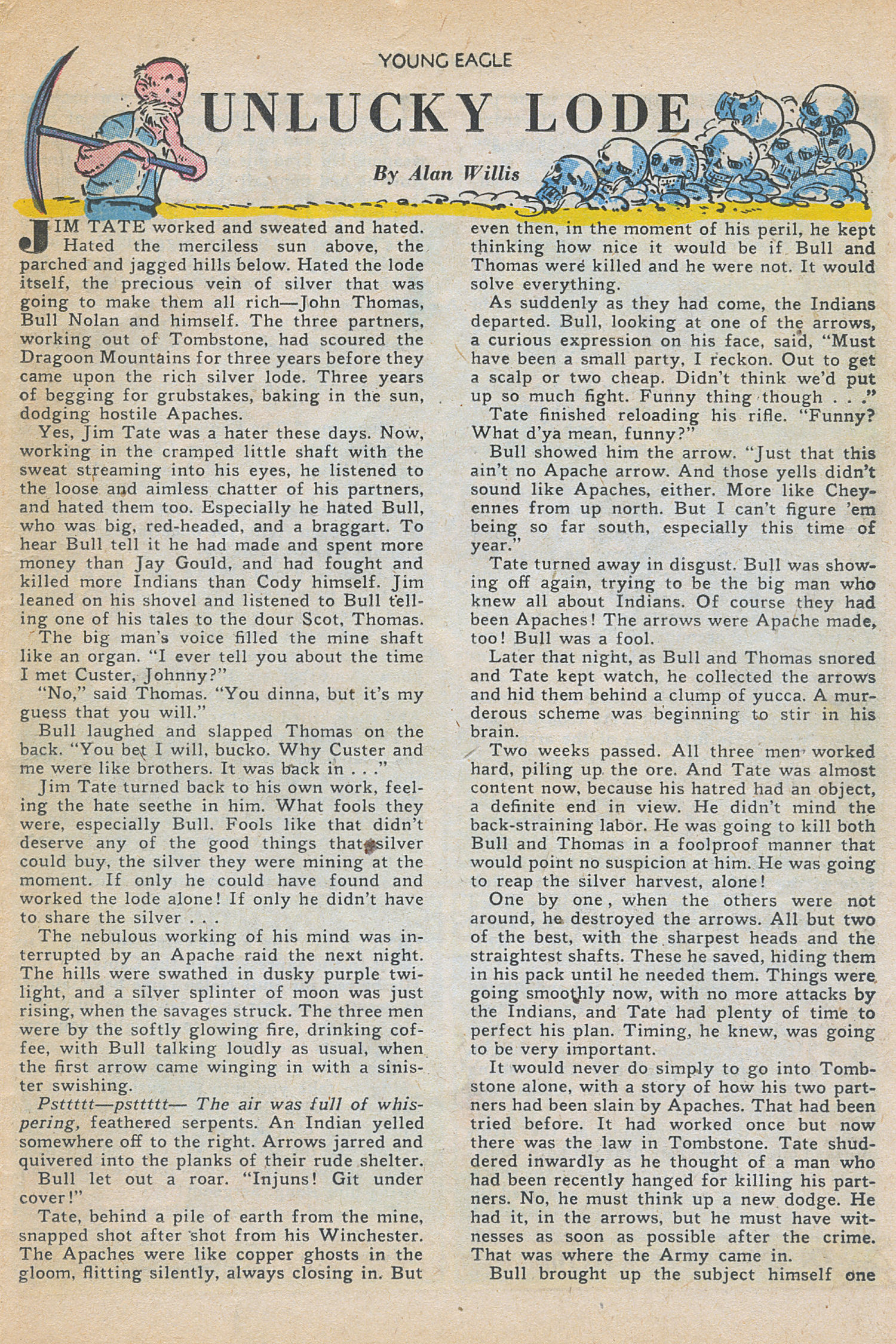 Read online Young Eagle comic -  Issue #5 - 21