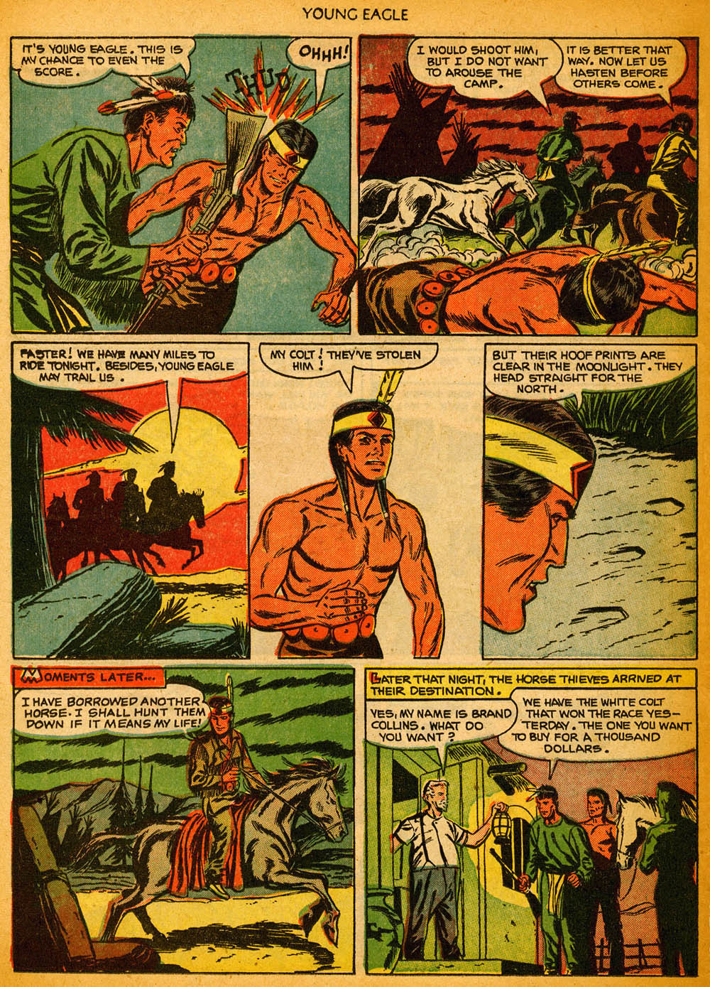 Read online Young Eagle comic -  Issue #10 - 32