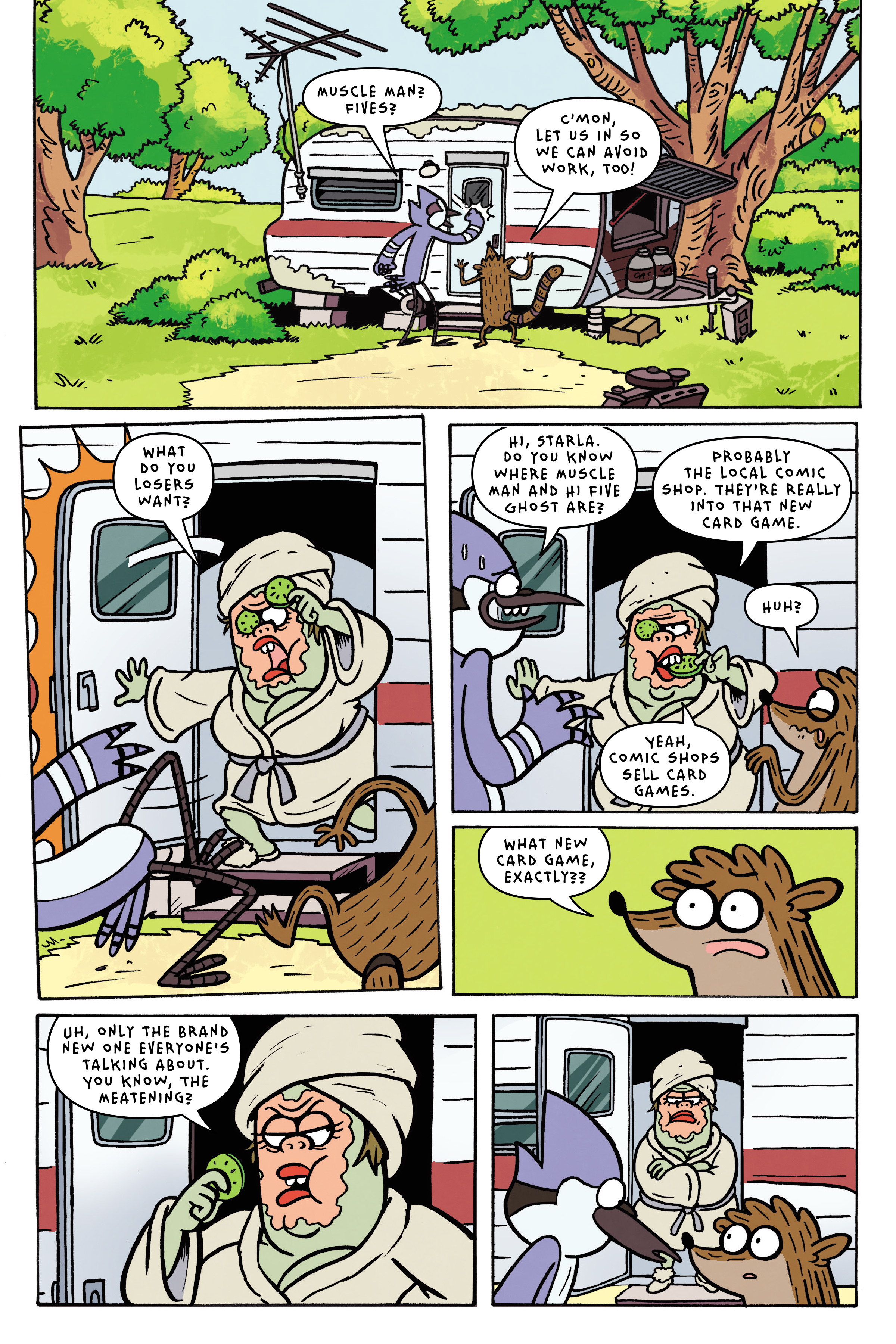 Read online Regular Show: The Meatening comic -  Issue # TPB - 10