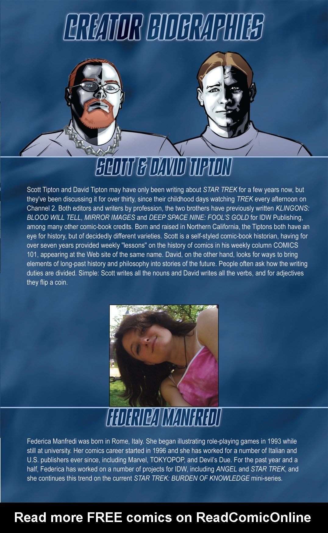 Read online Star Trek: Burden of Knowledge comic -  Issue #1 - 5