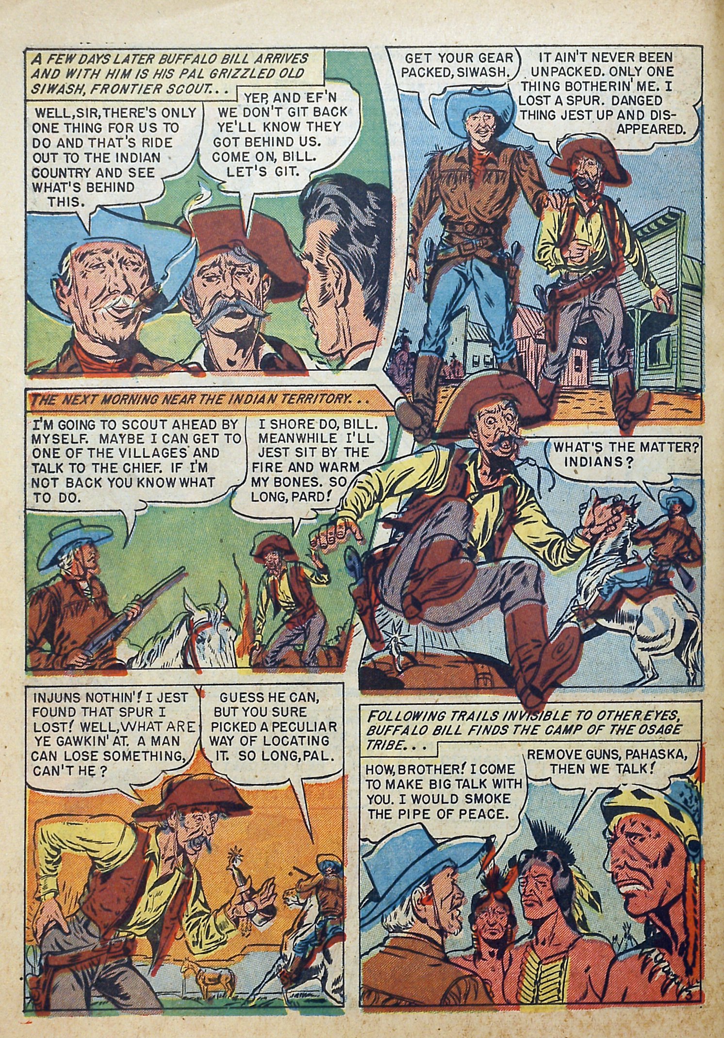Read online Buffalo Bill comic -  Issue #4 - 22