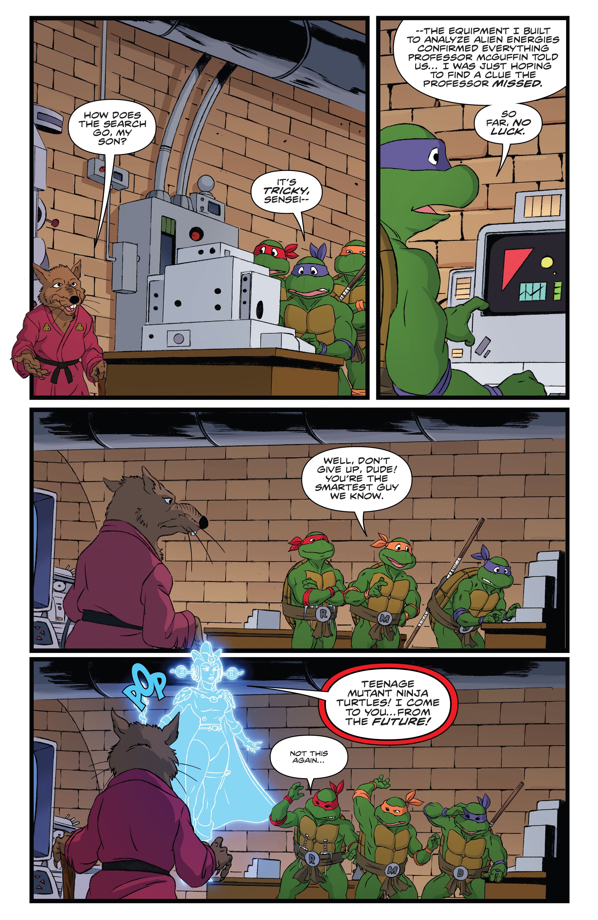 Read online Teenage Mutant Ninja Turtles: Saturday Morning Adventures Continued comic -  Issue #10 - 12